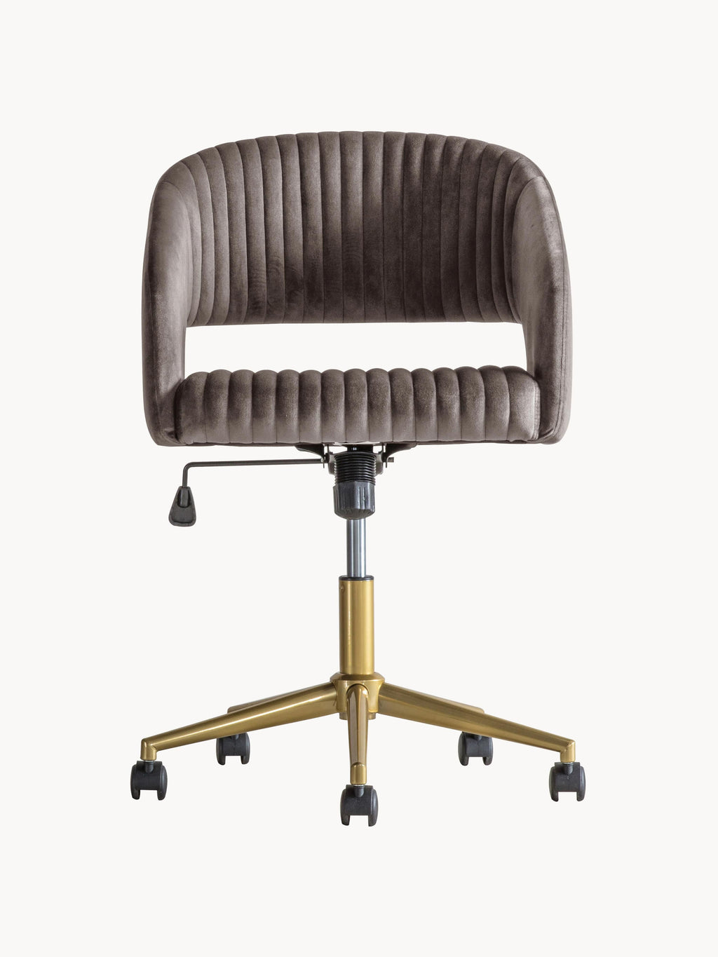 Gallery image 1 - Velvet Desk Chair Murray, Adjustable Height