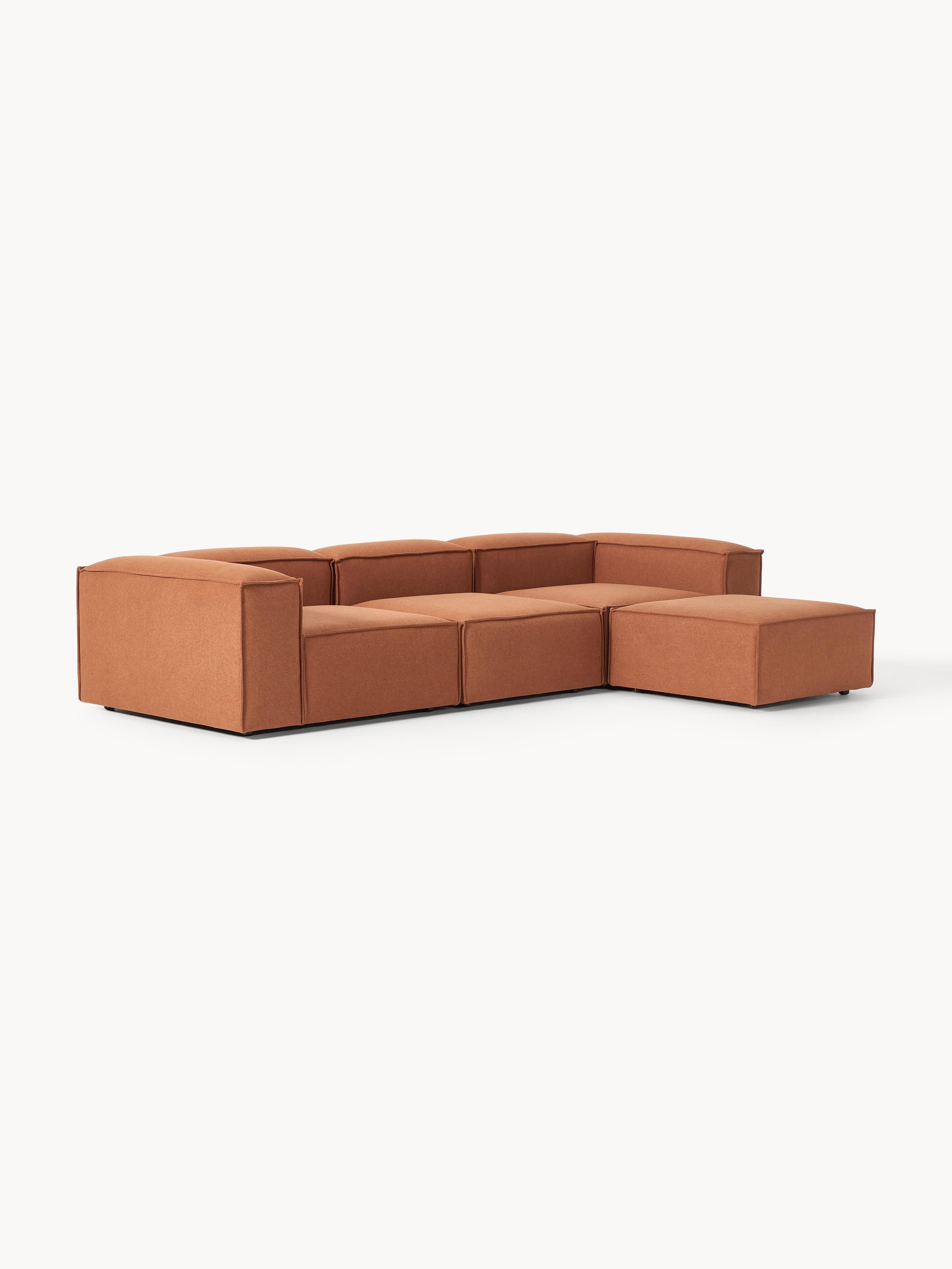 Lennon Modular Sofa (4-seater) with Ottoman (left/right)