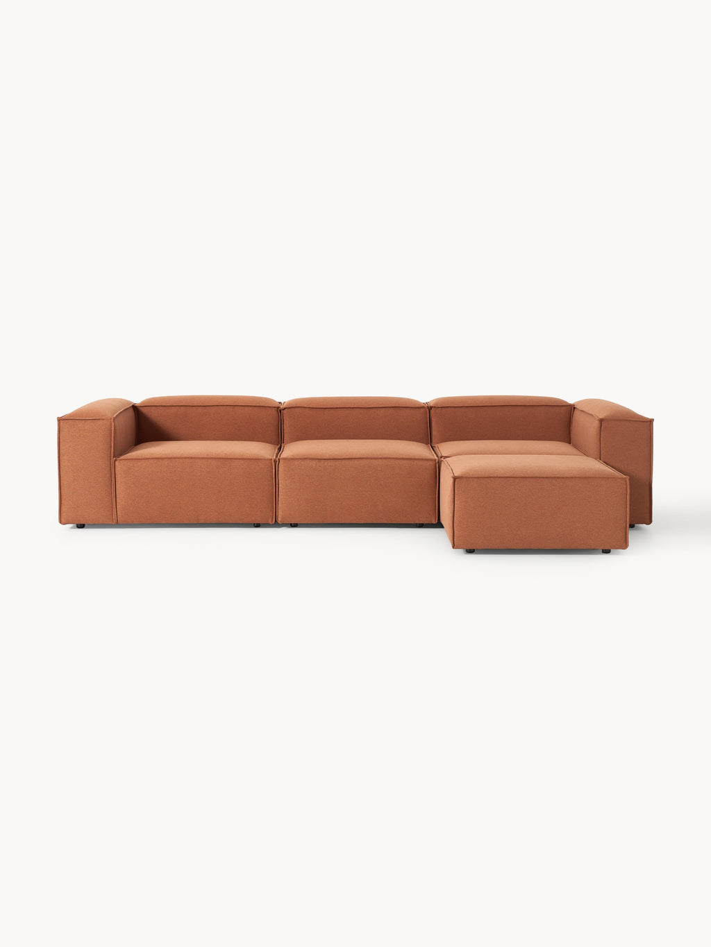 Lennon Modular Sofa (4-seater) with Ottoman (left/right)