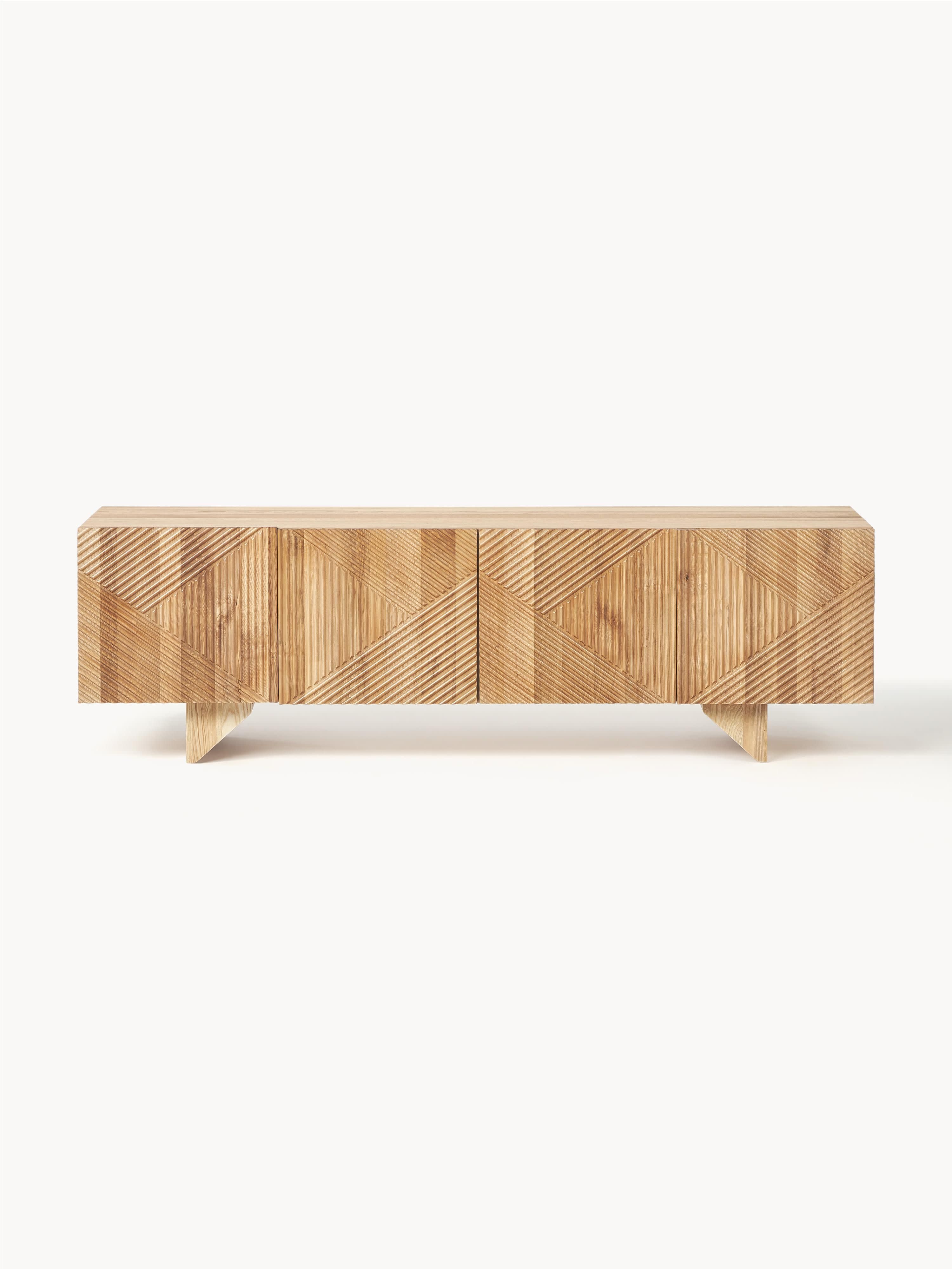 Louis Ash Wood Lowboard
