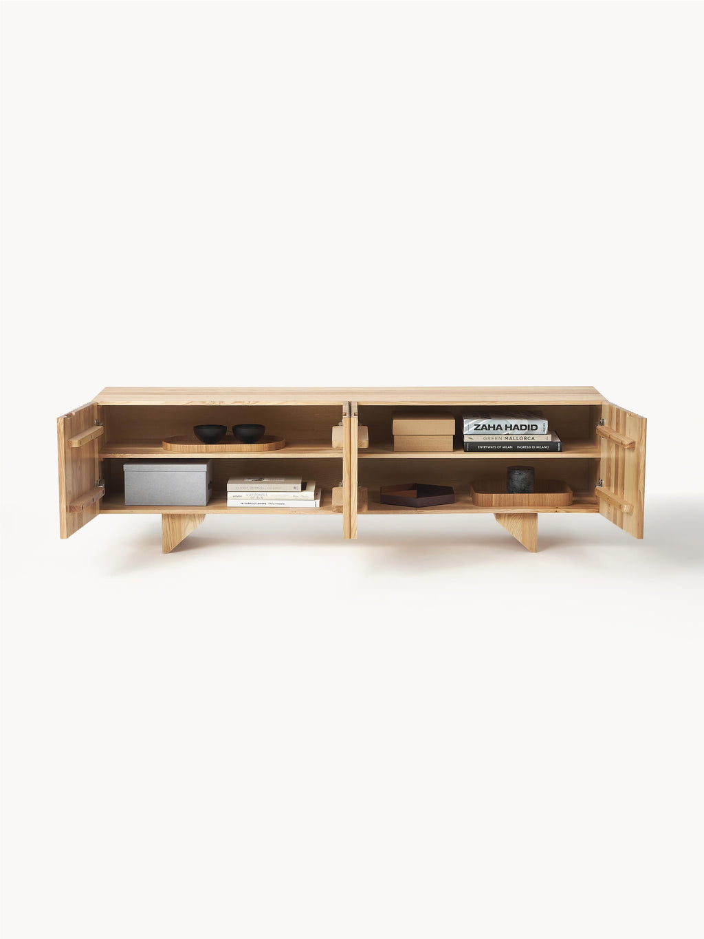 Louis Ash Wood Lowboard