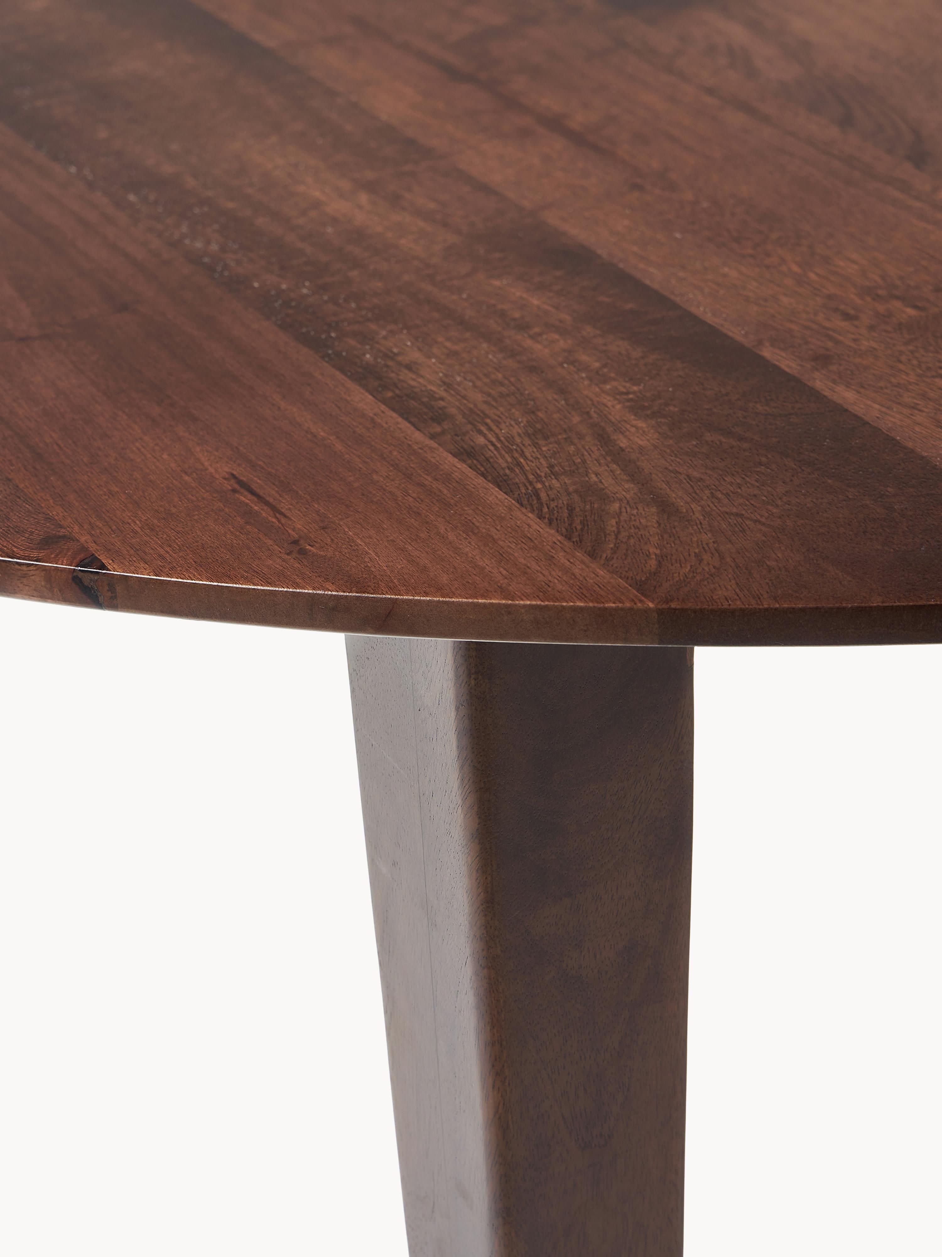 Archie Round Mango Wood Dining Table, in various sizes