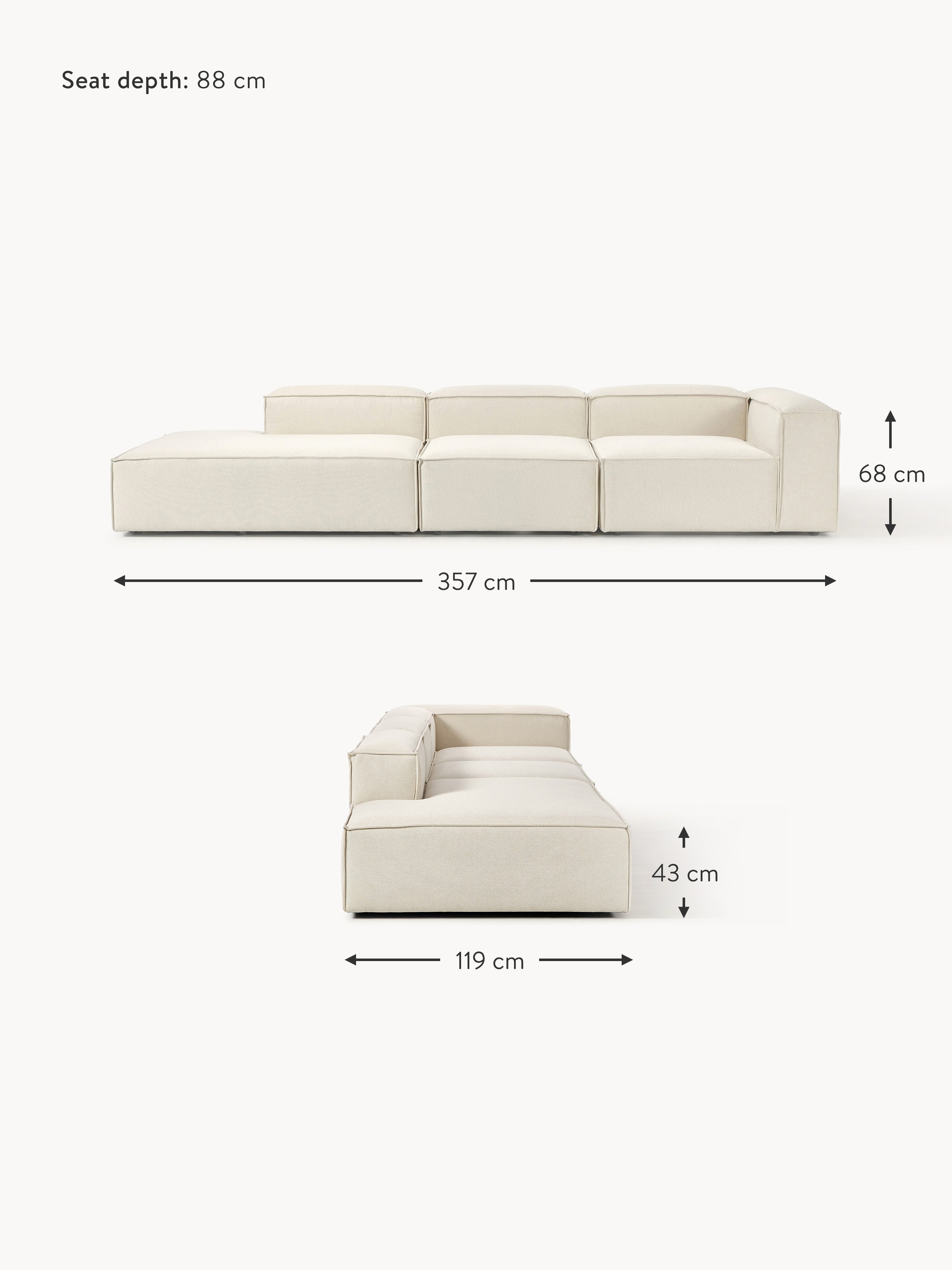Lennon XL Modular Ottoman