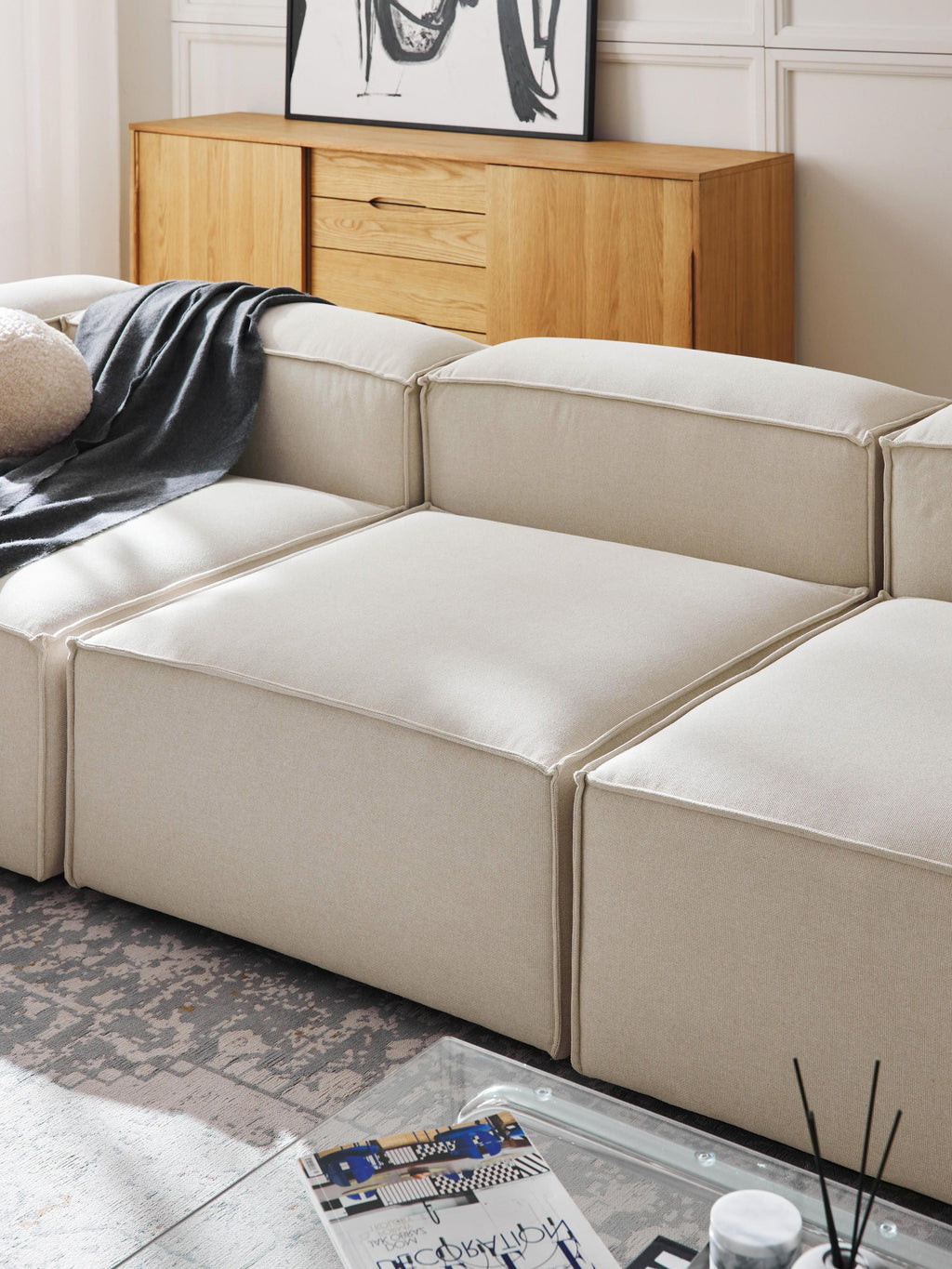 Lennon XL Modular Ottoman