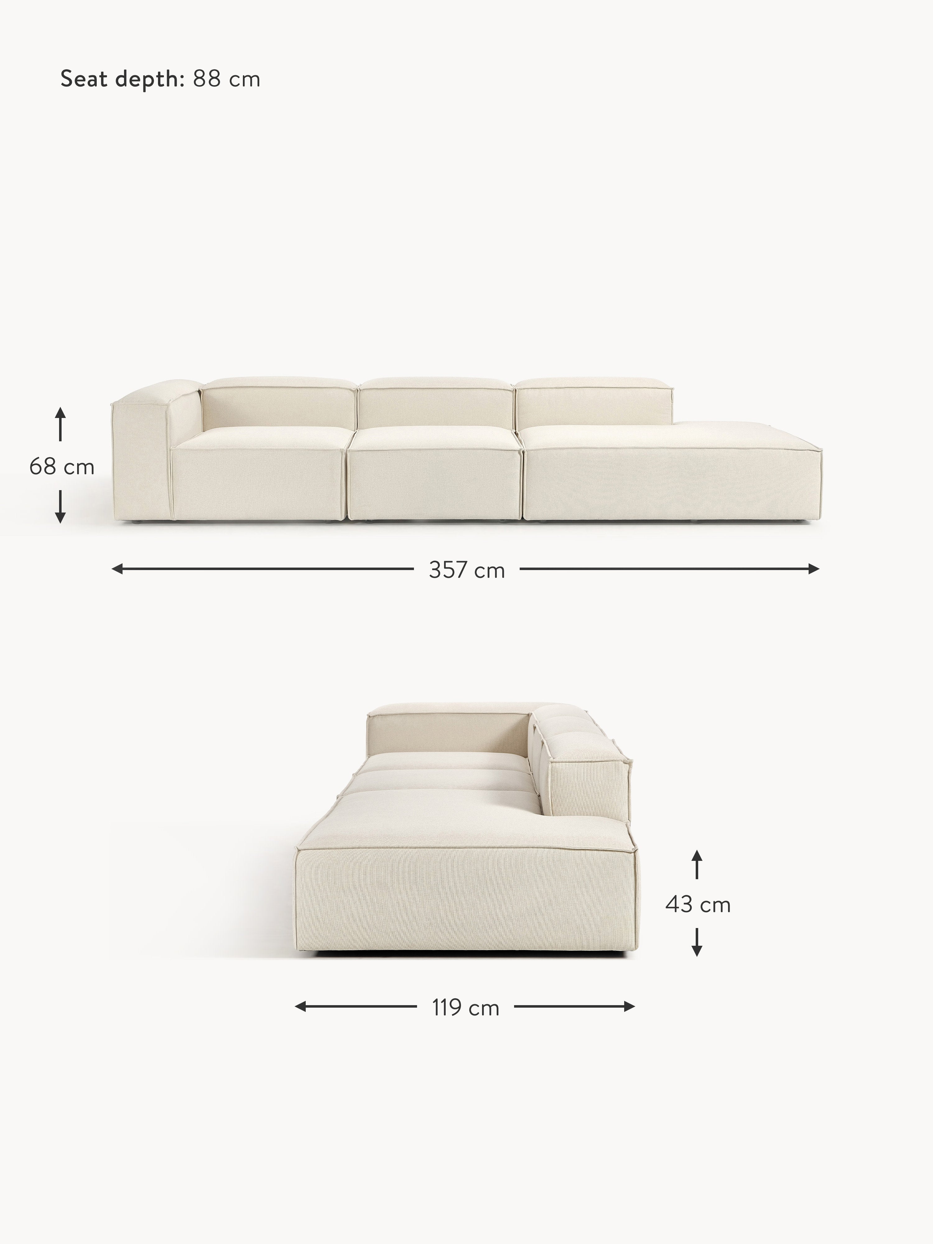 Lennon XL Modular Ottoman