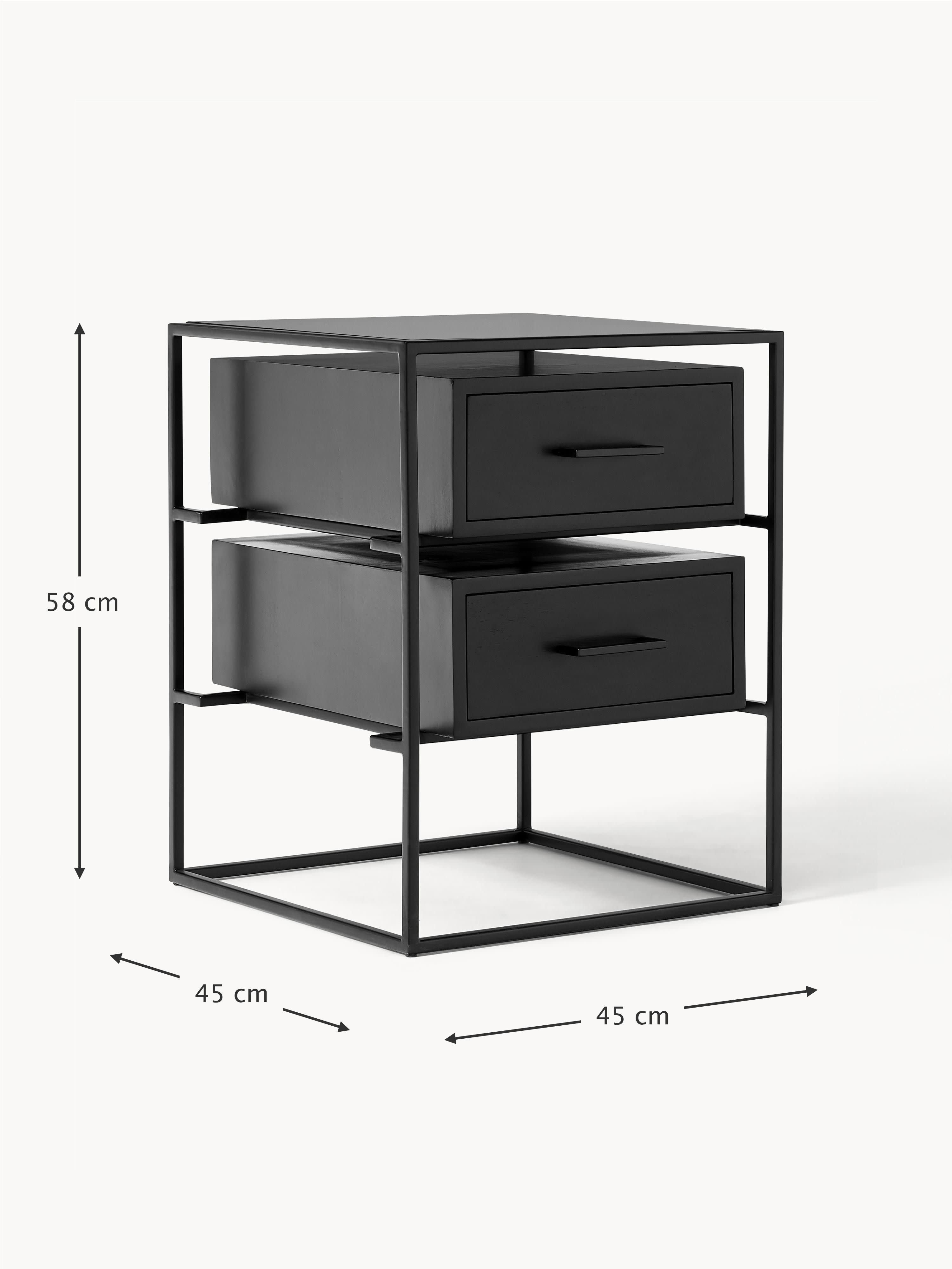Lyle Mango Wood Bedside Table