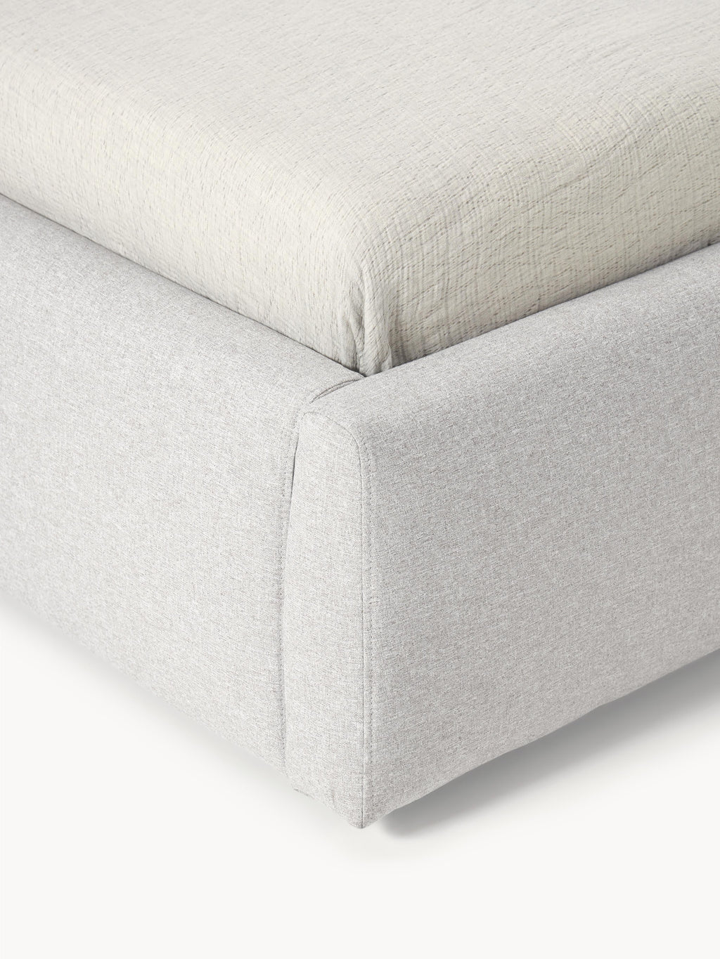 Cloud Upholstered Bed with Storage Space