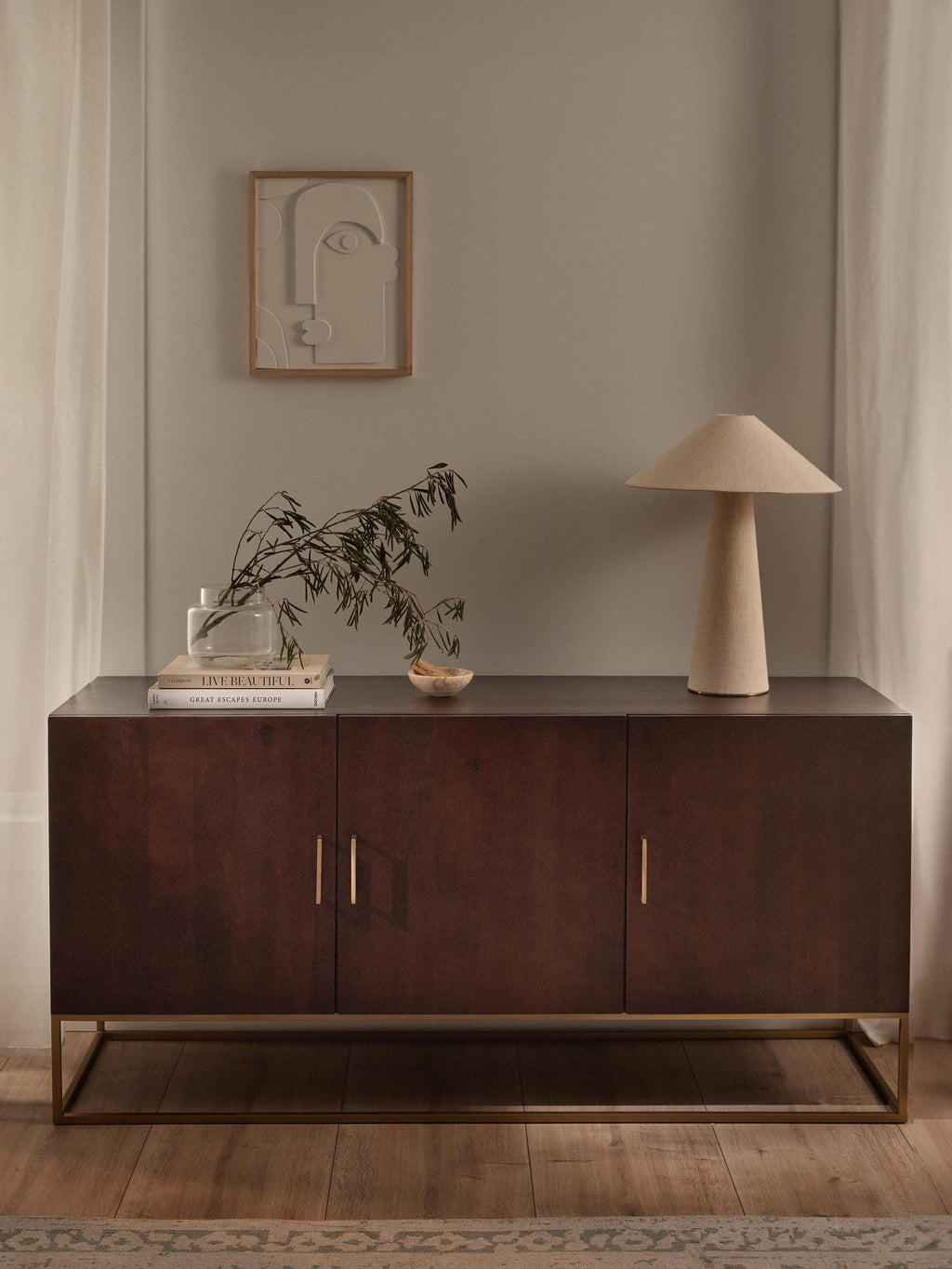 Lyle Mango Wood Sideboard