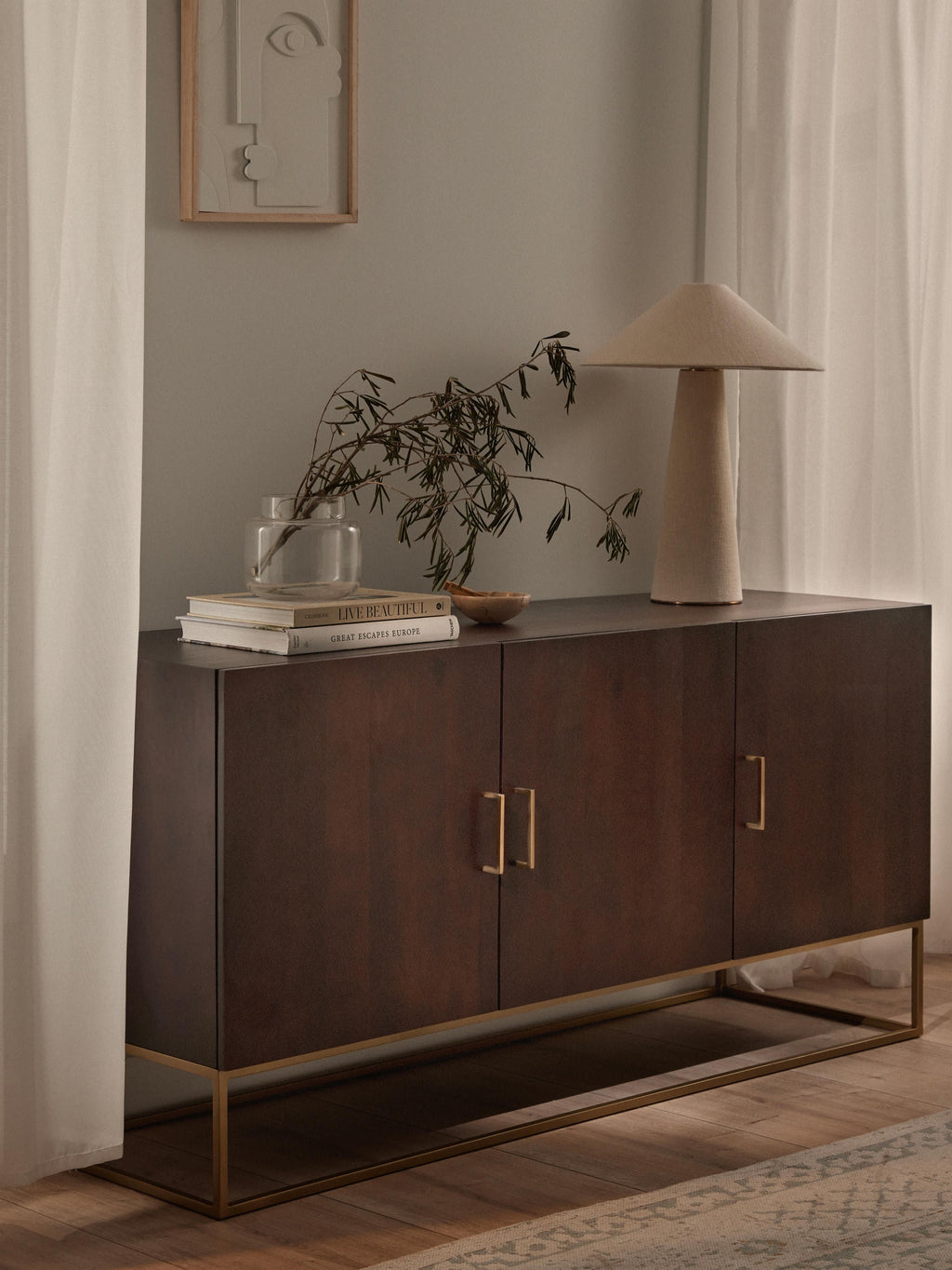Lyle Mango Wood Sideboard
