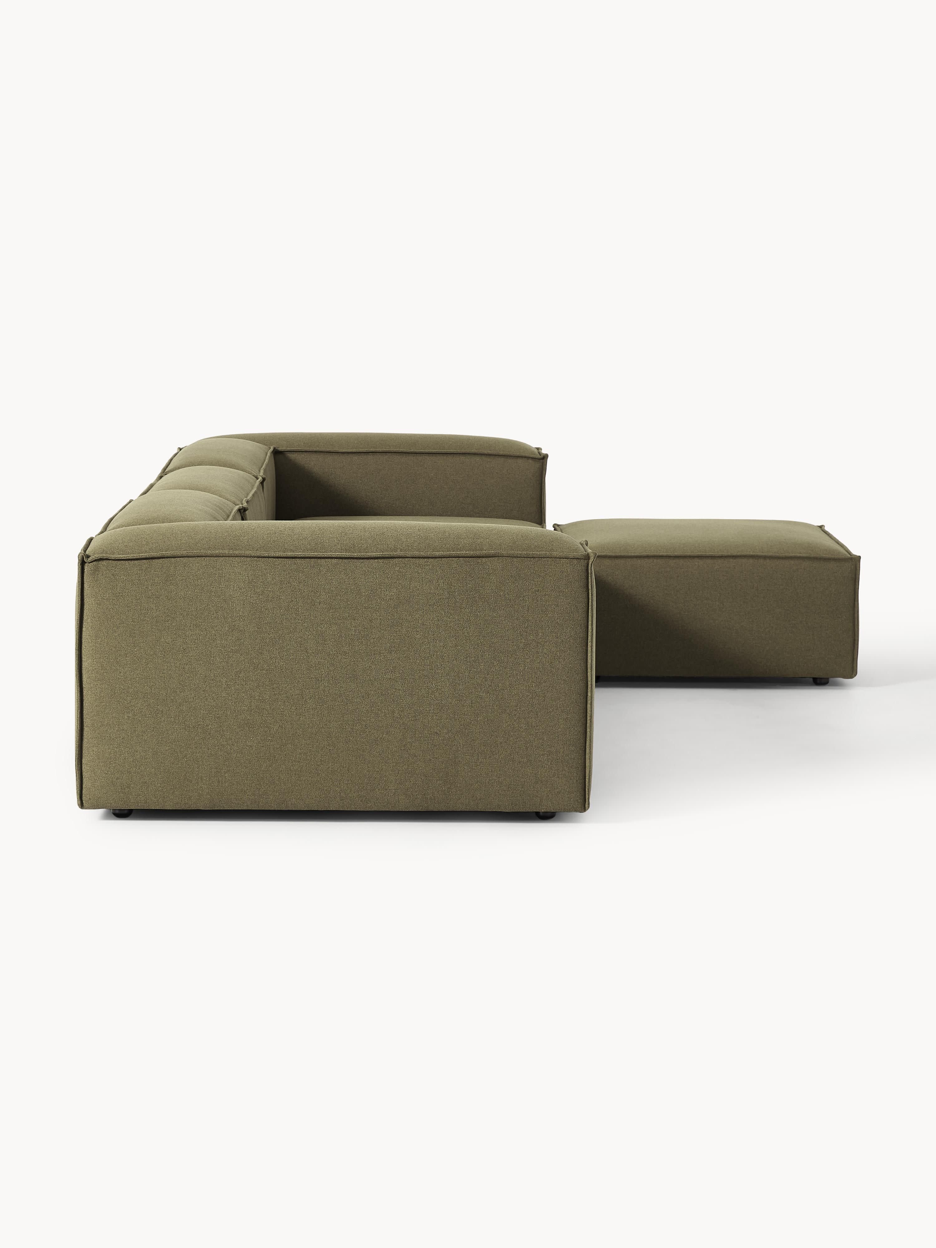 Lennon Modular Sofa (4-seater) with Ottoman (left/right)