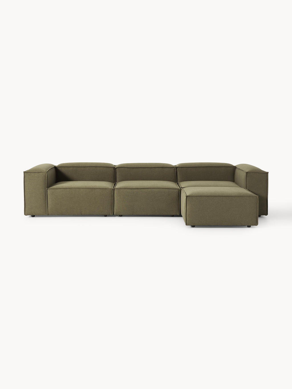 Gallery image 1 - Modular Sofa Lennon (4-seater) with Ottoman (left/right)