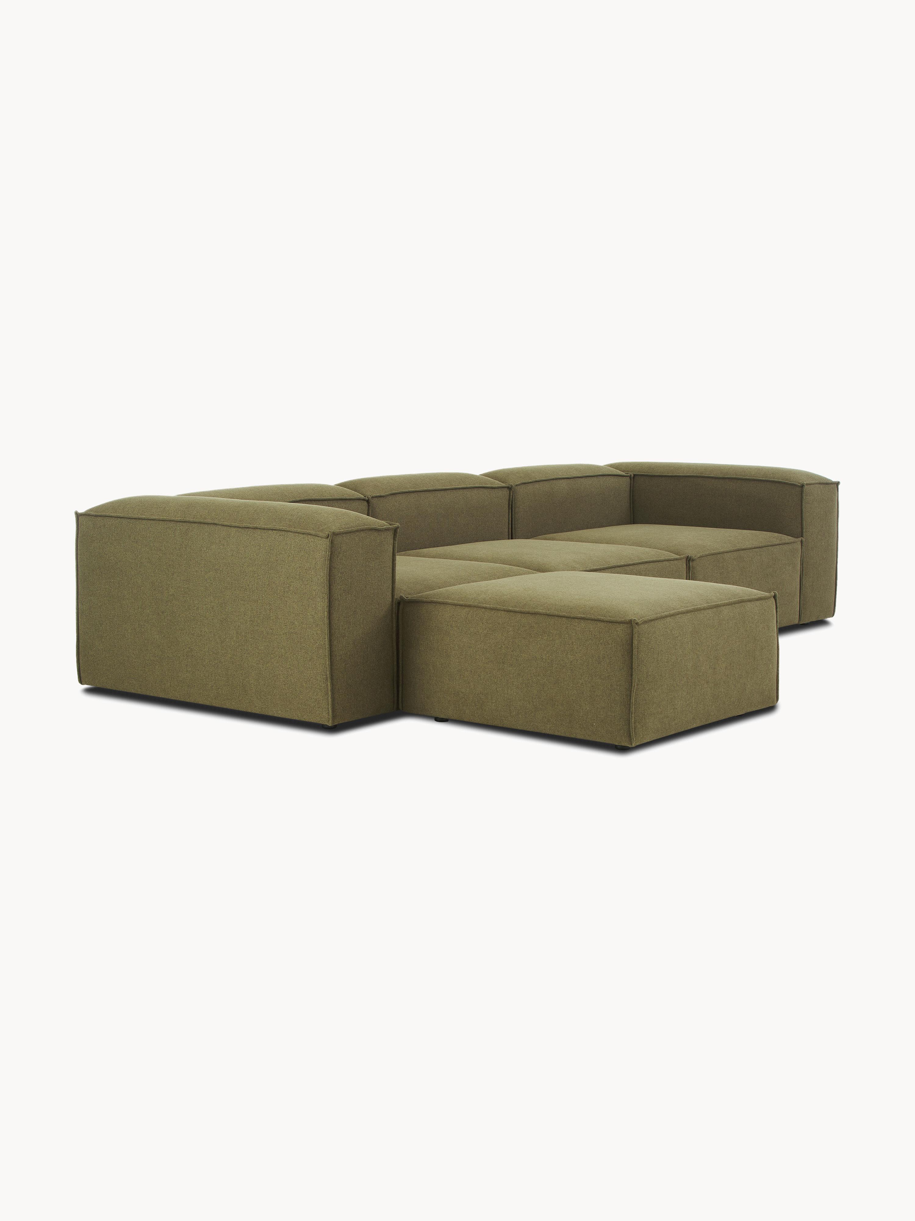 Lennon Modular Sofa (4-seater) with Ottoman (left/right)