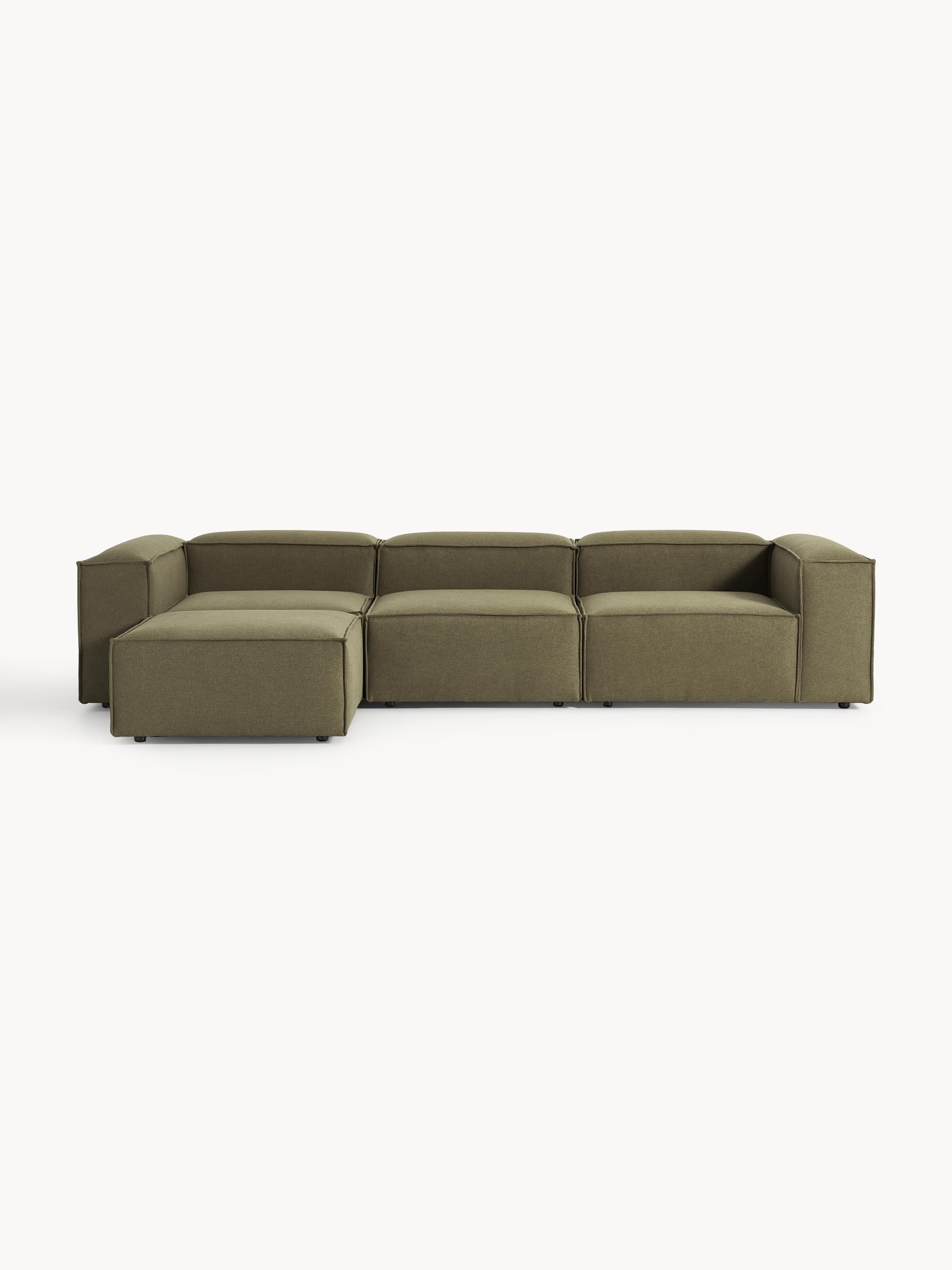 Lennon Modular Sofa (4-seater) with Ottoman (left/right)