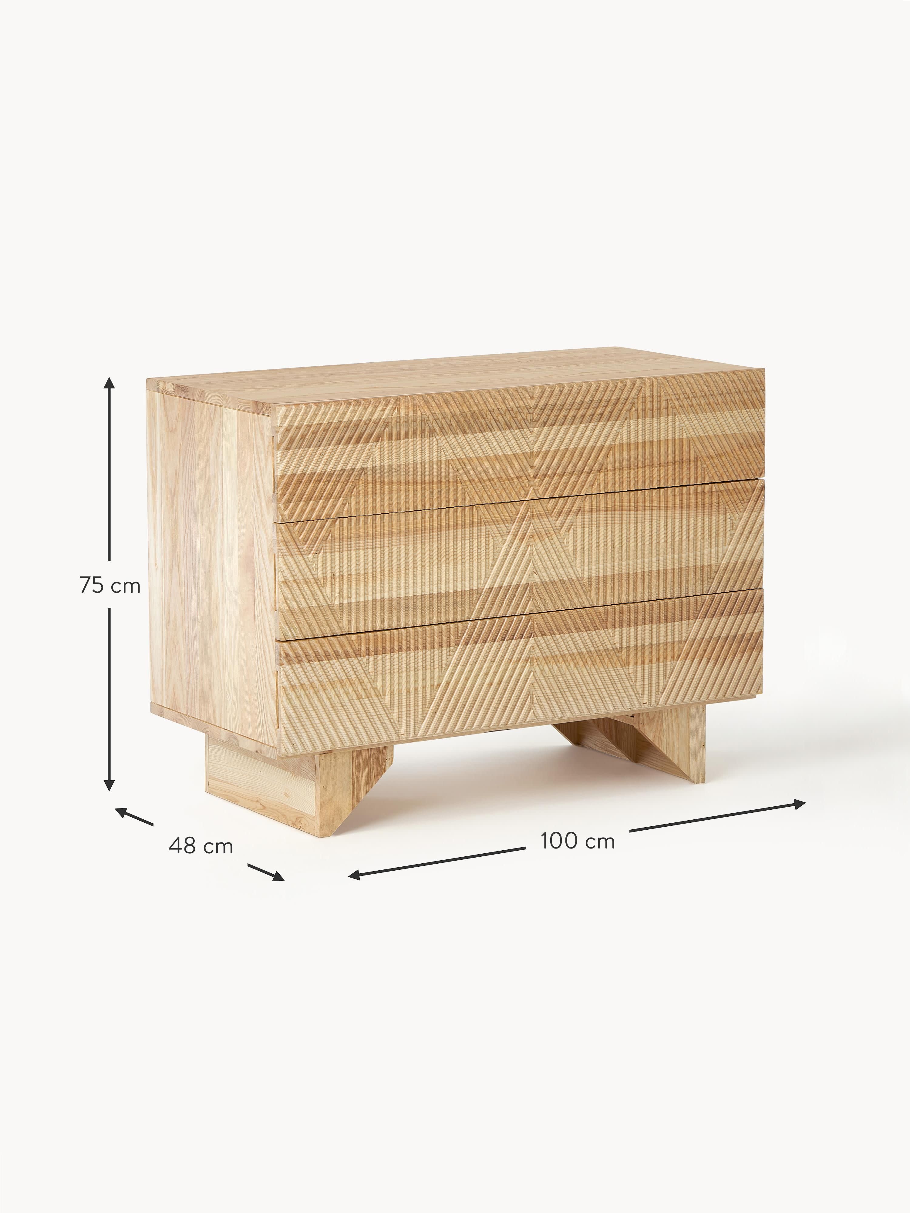 Louis Ash Wood Dresser