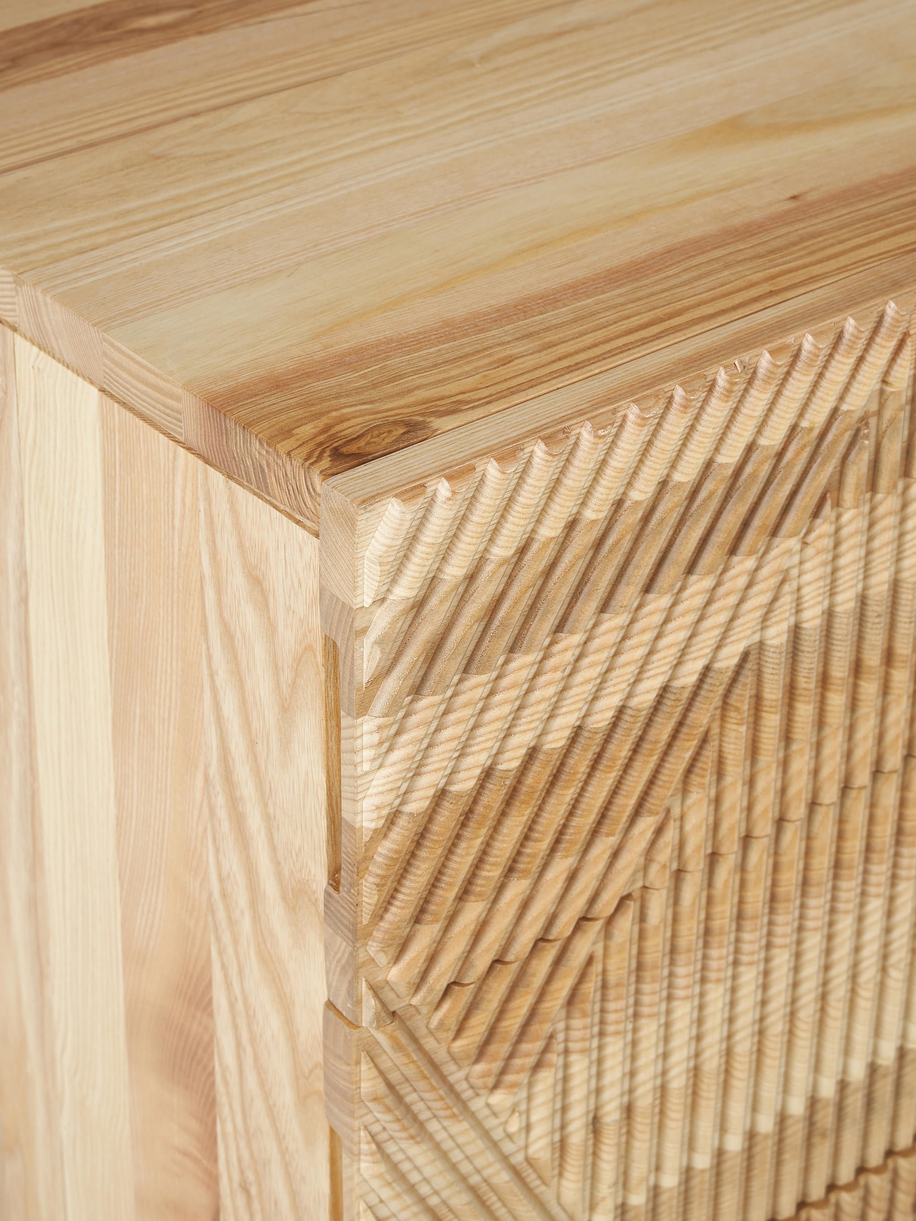 Louis Ash Wood Dresser