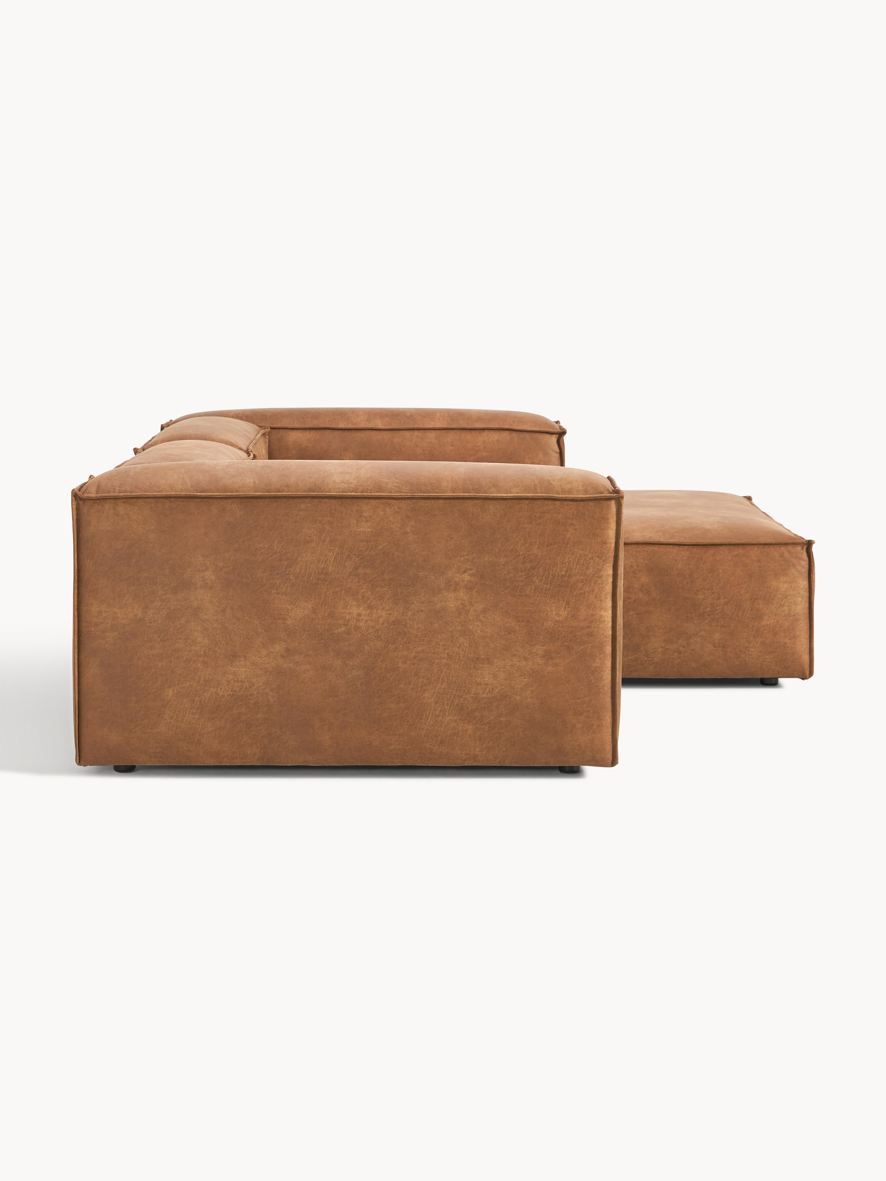 Lennon Modular Recycled Leather Corner Sofa (2-seater)