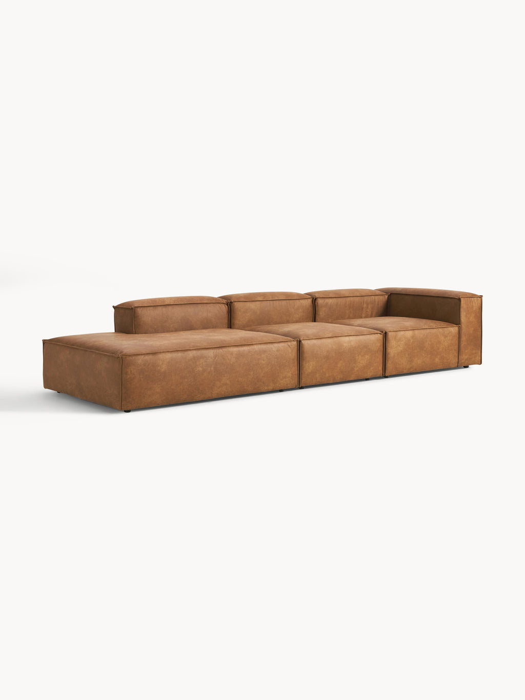 Lennon XL Modular Leather Ottoman