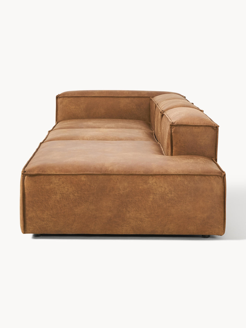 Lennon XL Modular Leather Ottoman