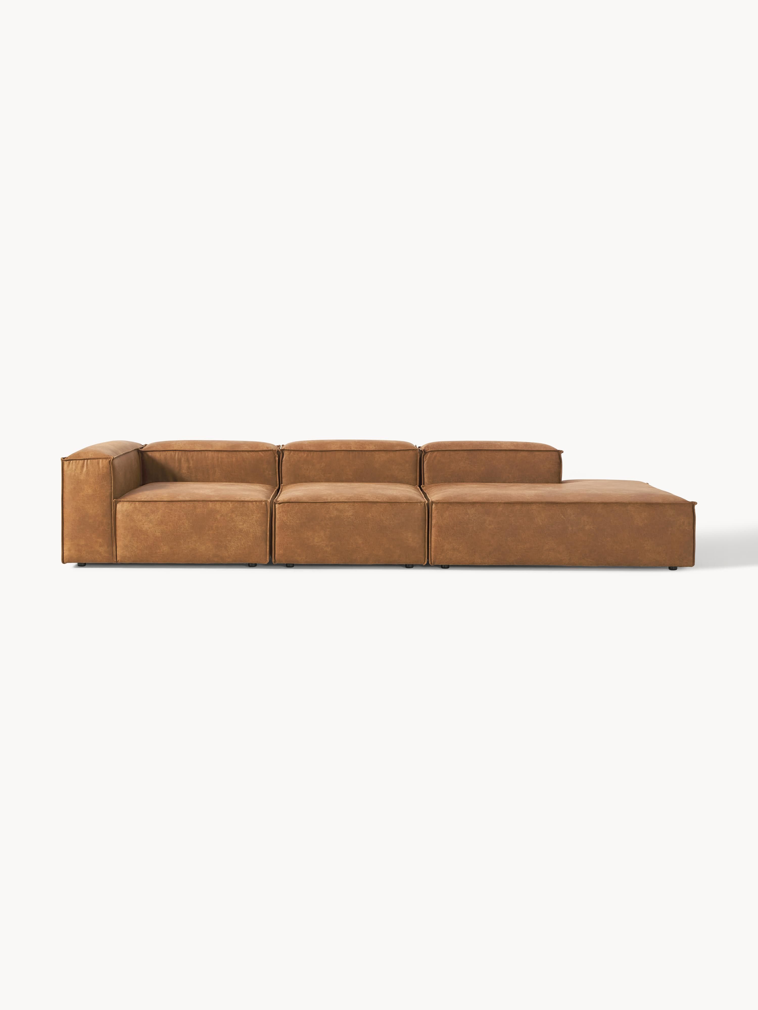 Lennon XL Modular Leather Ottoman