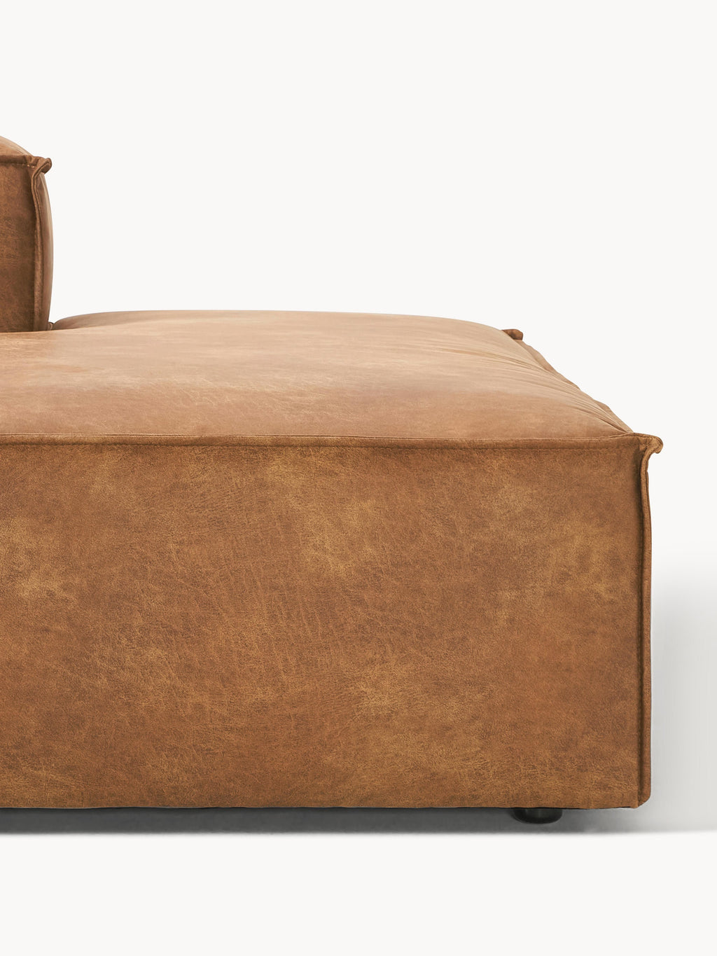 Lennon XL Modular Leather Ottoman