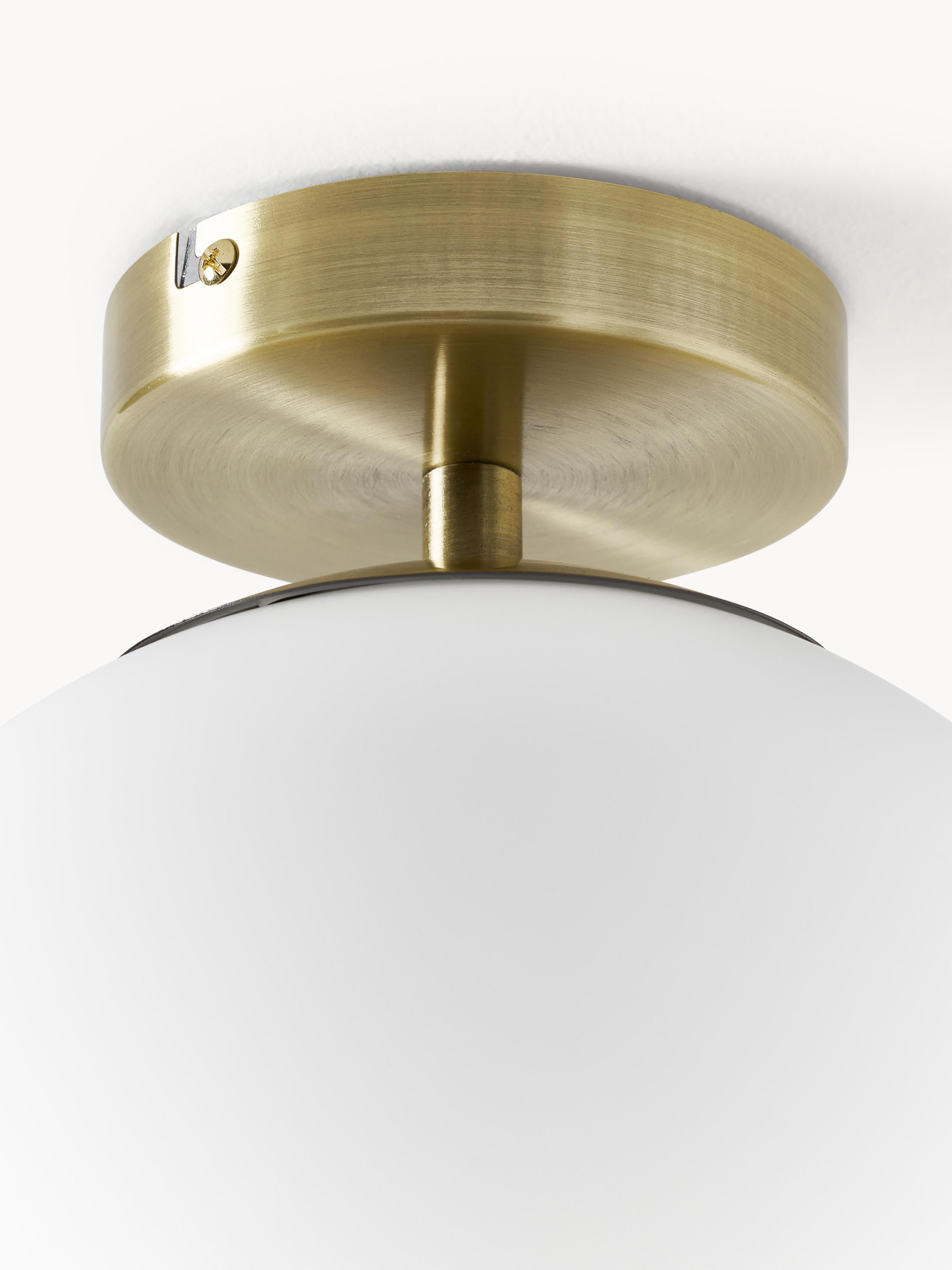Hitch Small Glass Ceiling Lamp