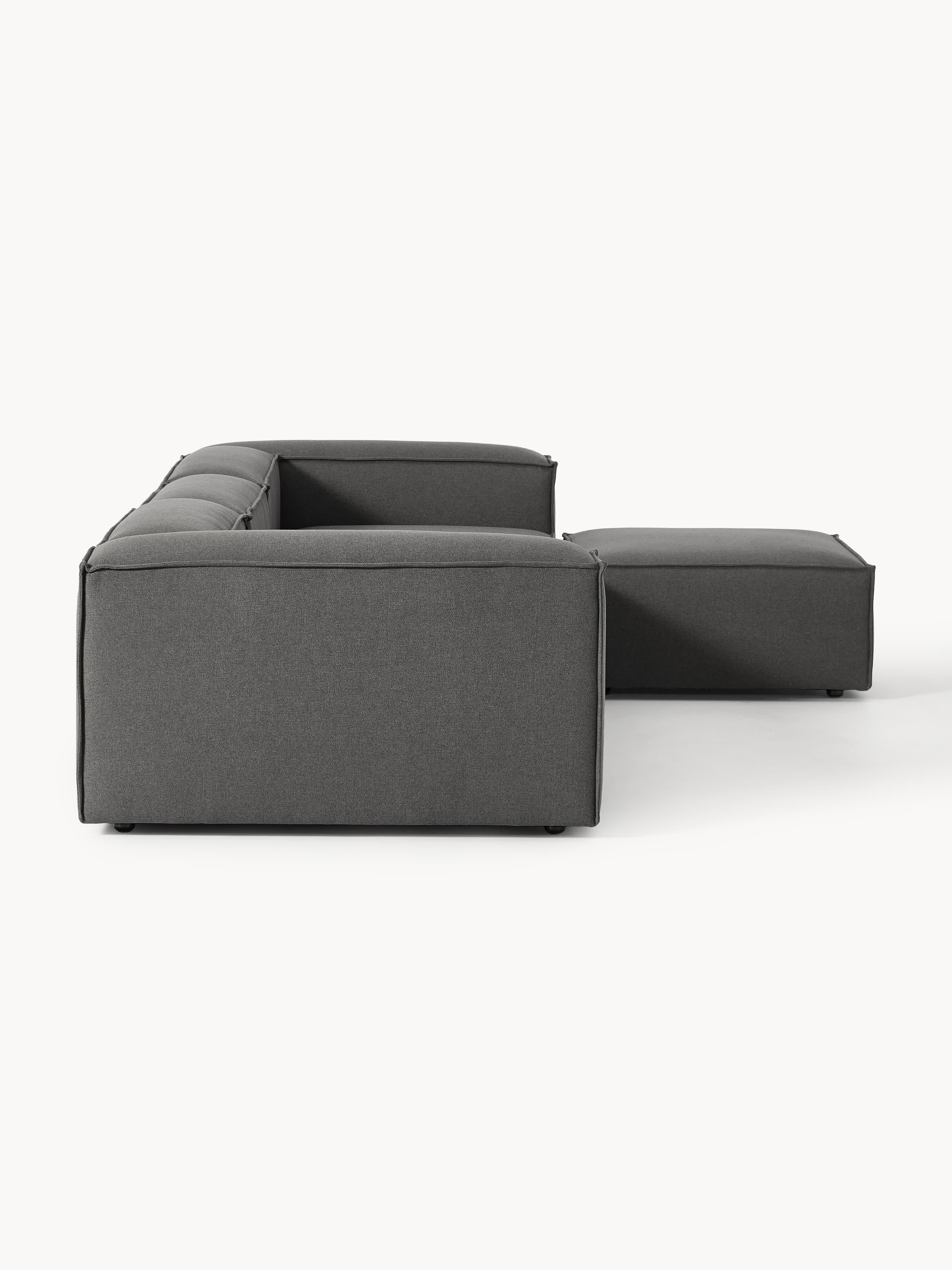 Lennon Modular Sofa (4-seater) with Ottoman (left/right)