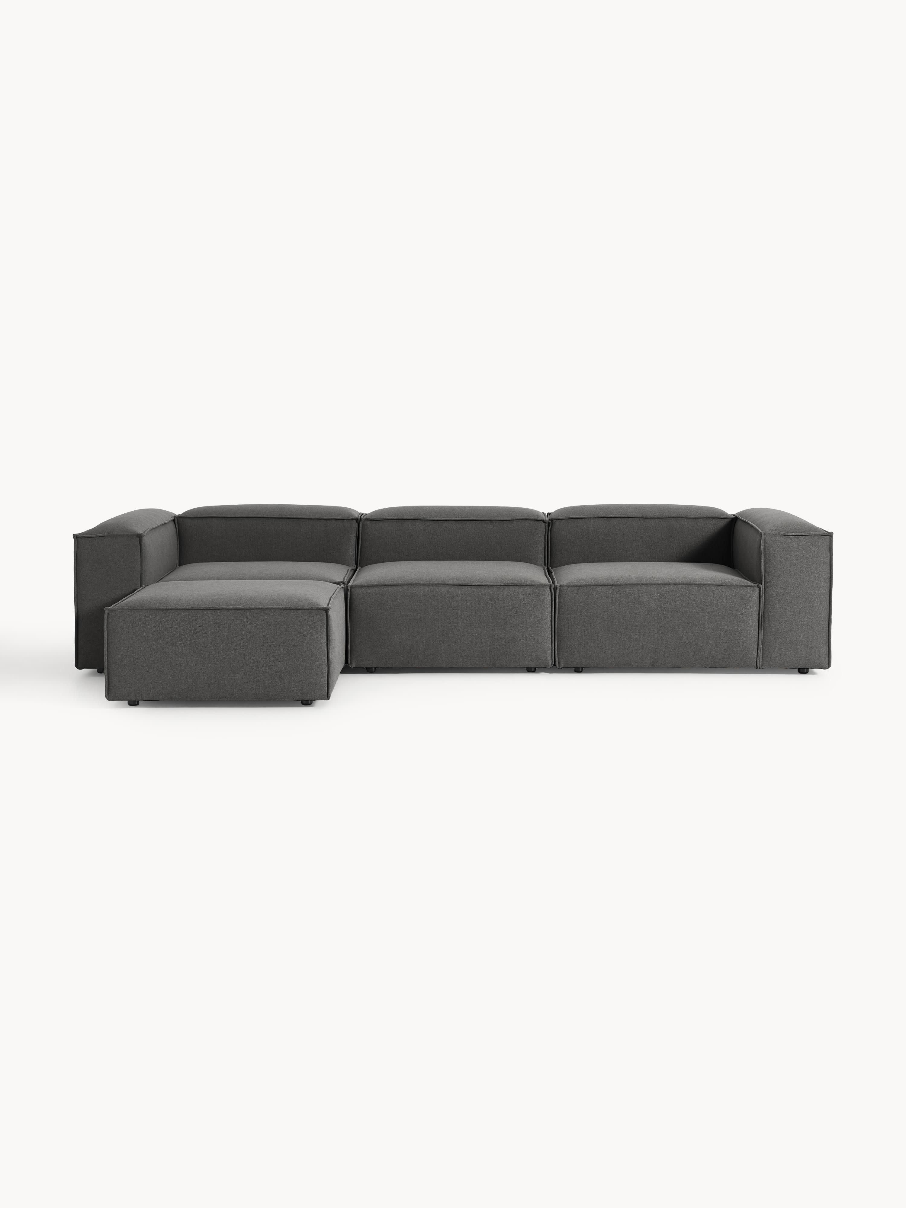 Lennon Modular Sofa (4-seater) with Ottoman (left/right)