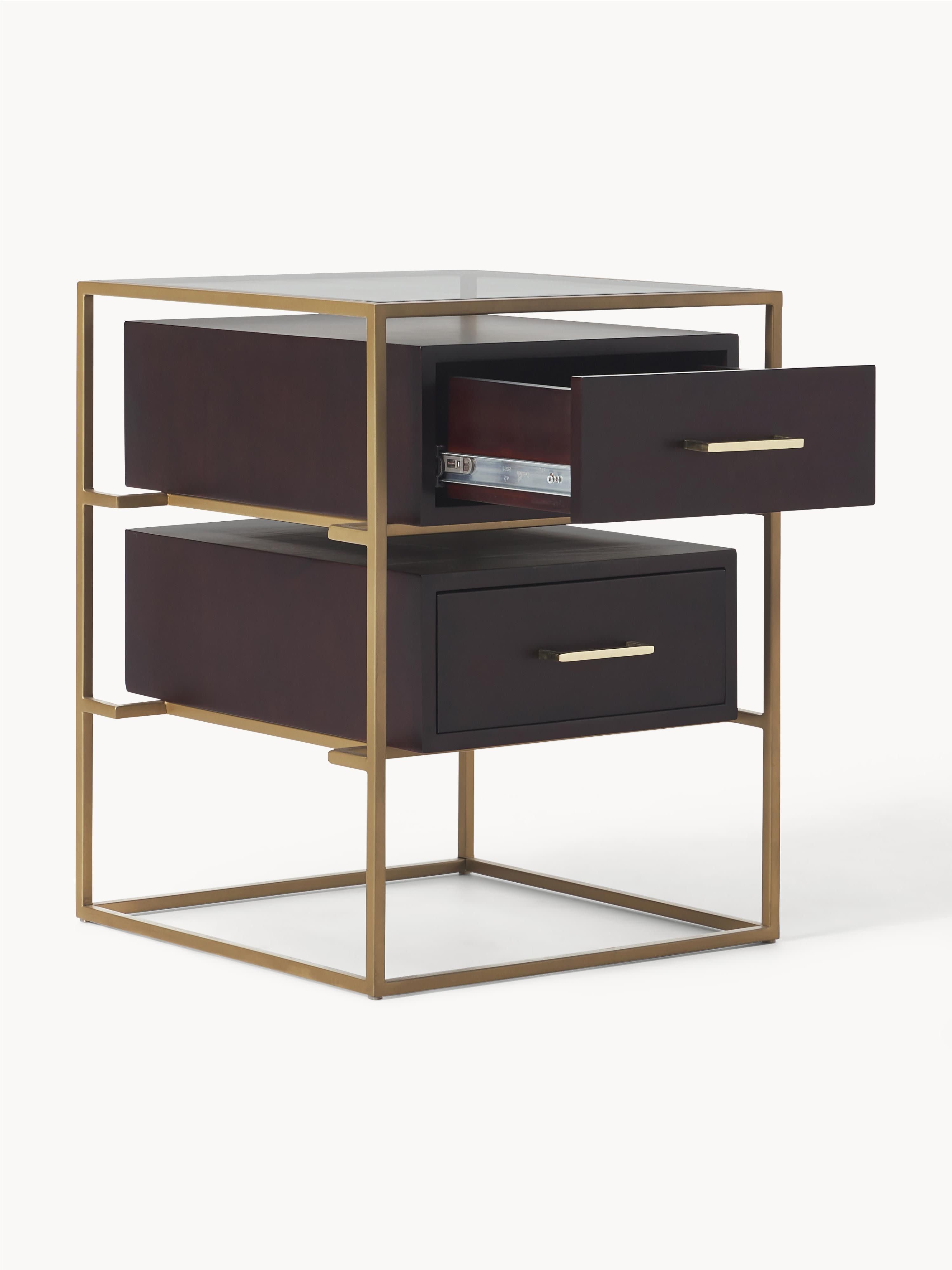 Lyle Mango Wood Bedside Table