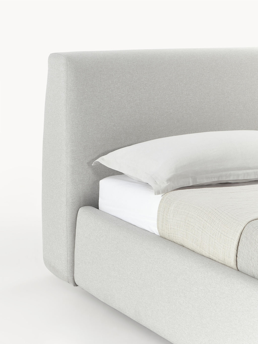 Cloud Upholstered Bed with Storage Space