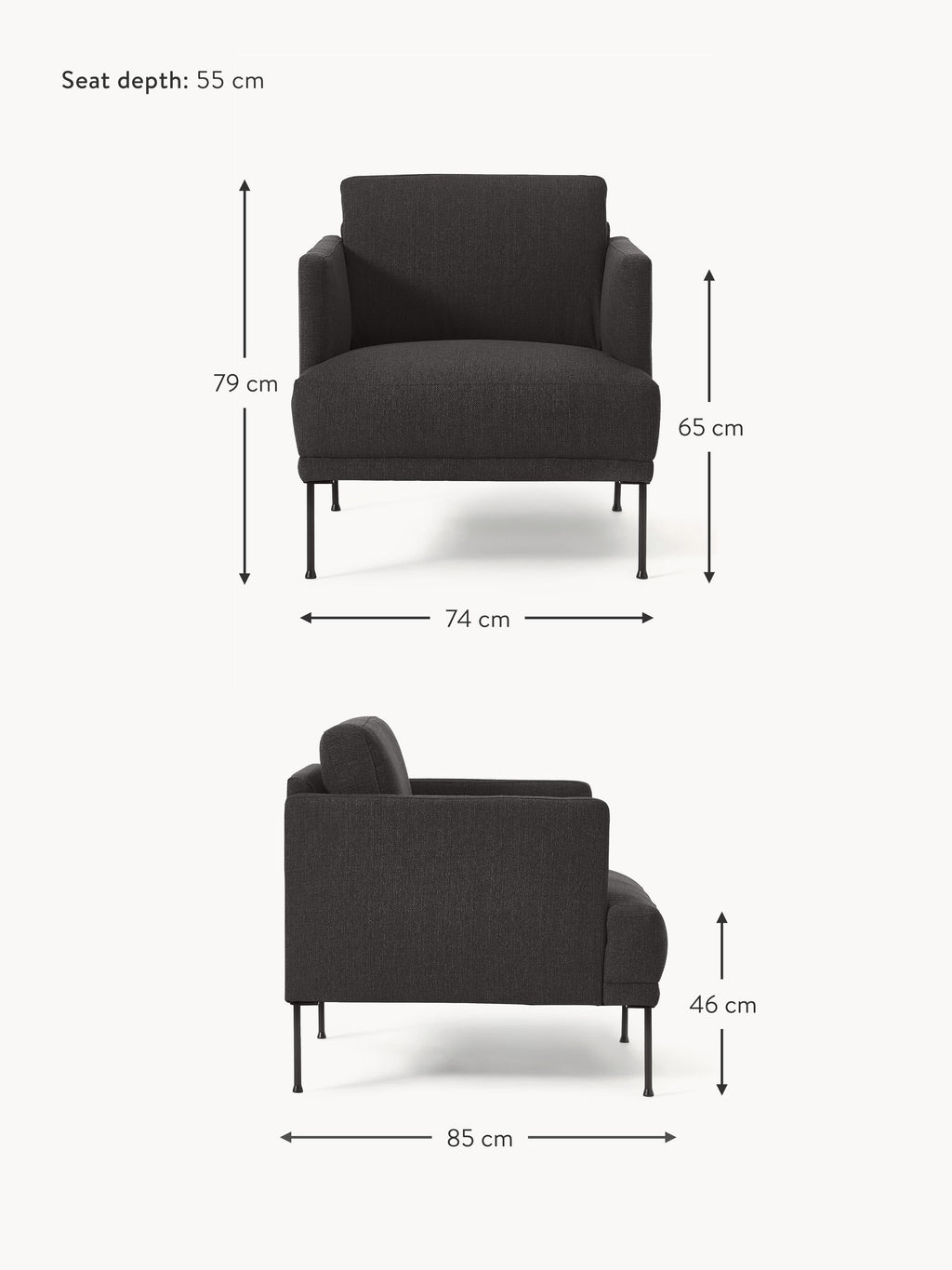 Fluente Armchair