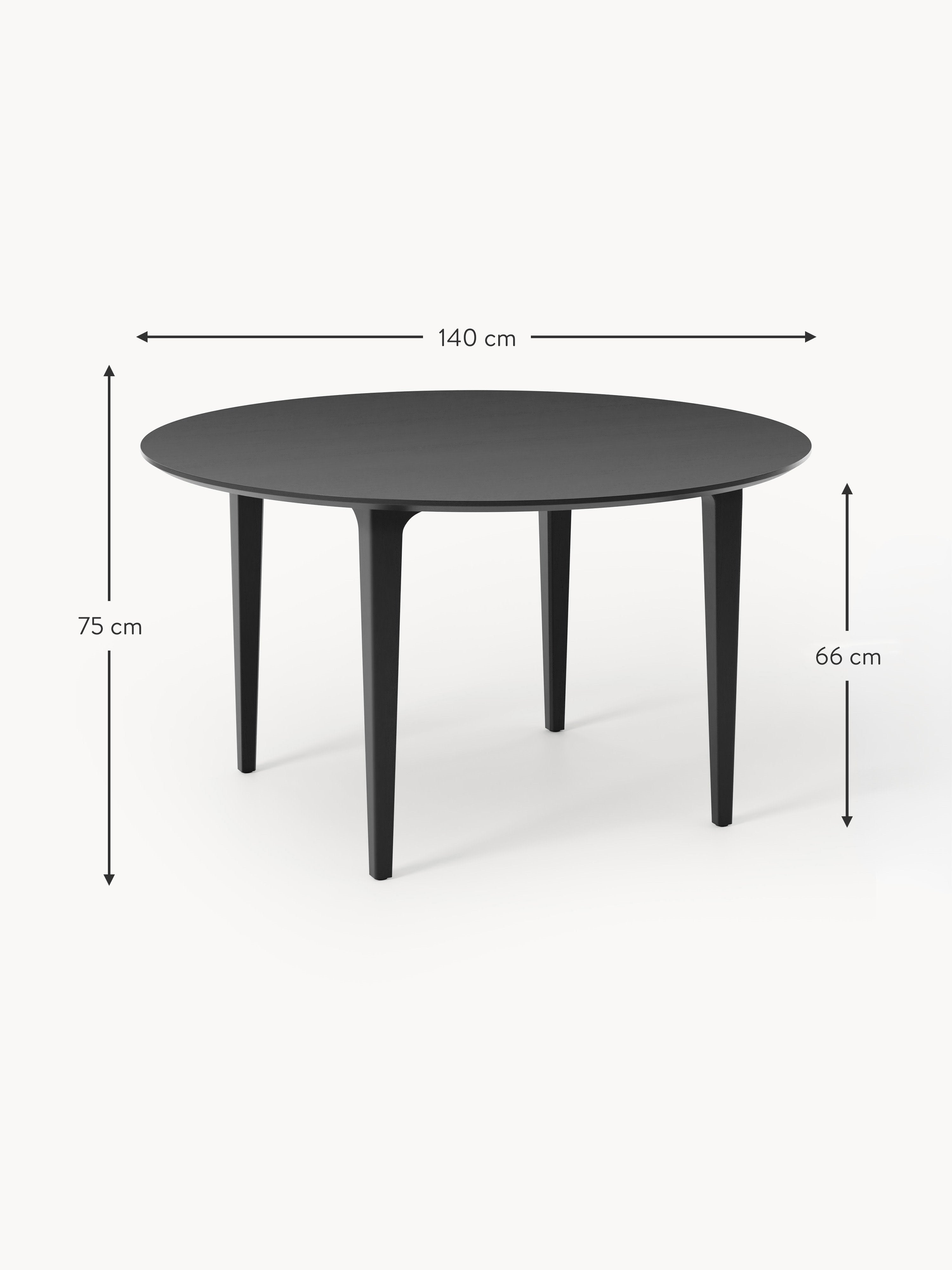 Archie Round Mango Wood Dining Table, in various sizes