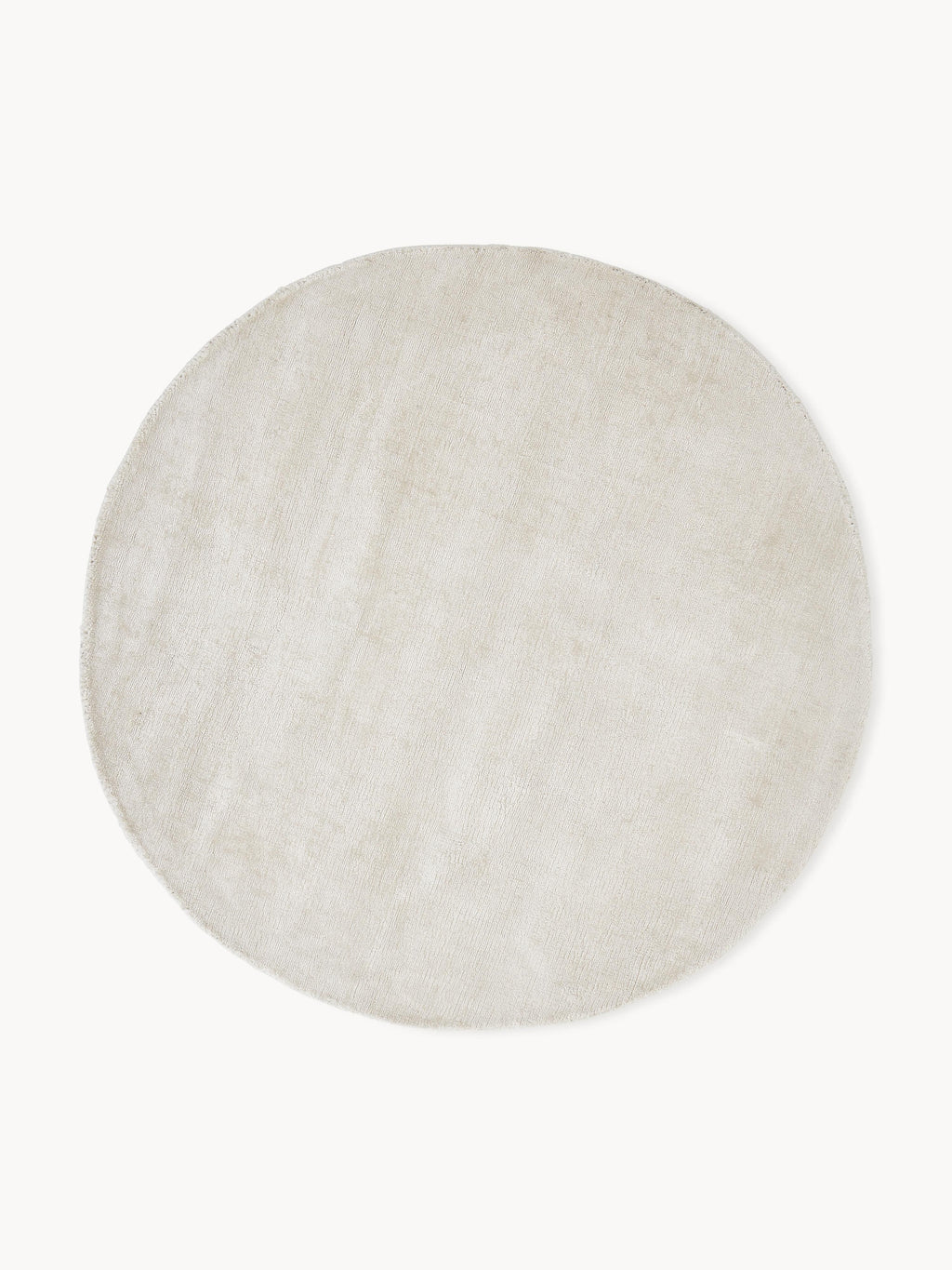 Gallery image 1 - Round Hand-Woven Viscose Rug Jane
