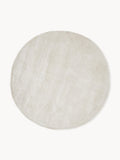 Gallery image 1 - Round Hand-Woven Viscose Rug Jane