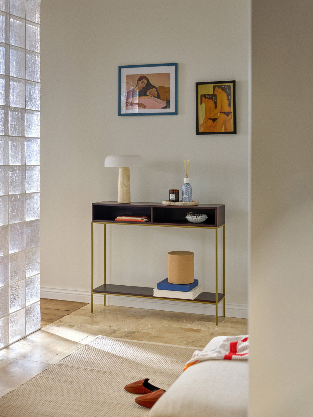 Lyle Mango Wood Console Table