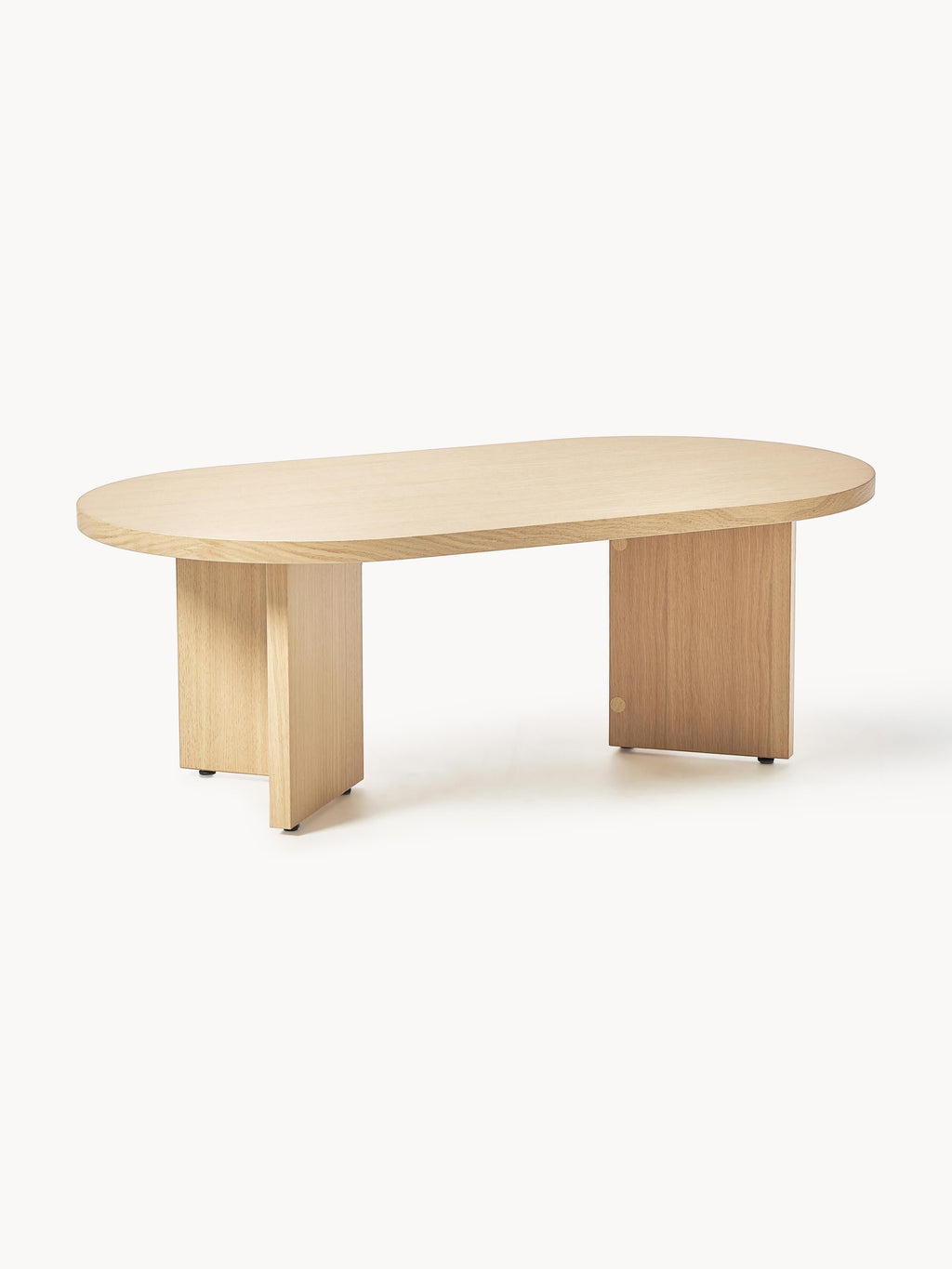 Gallery image 1 - Oval Wooden Coffee Table Toni