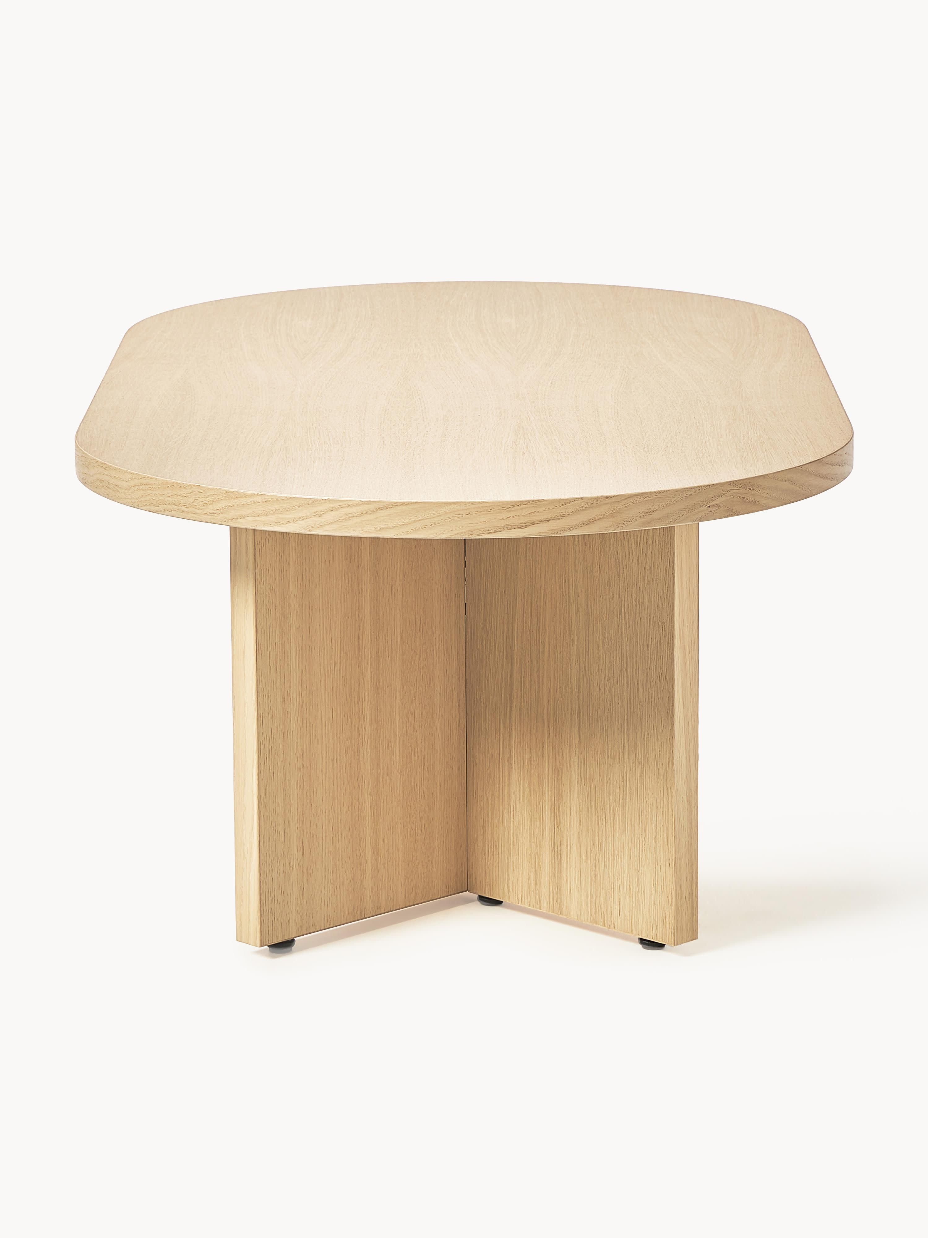 Toni Oval Wooden Coffee Table
