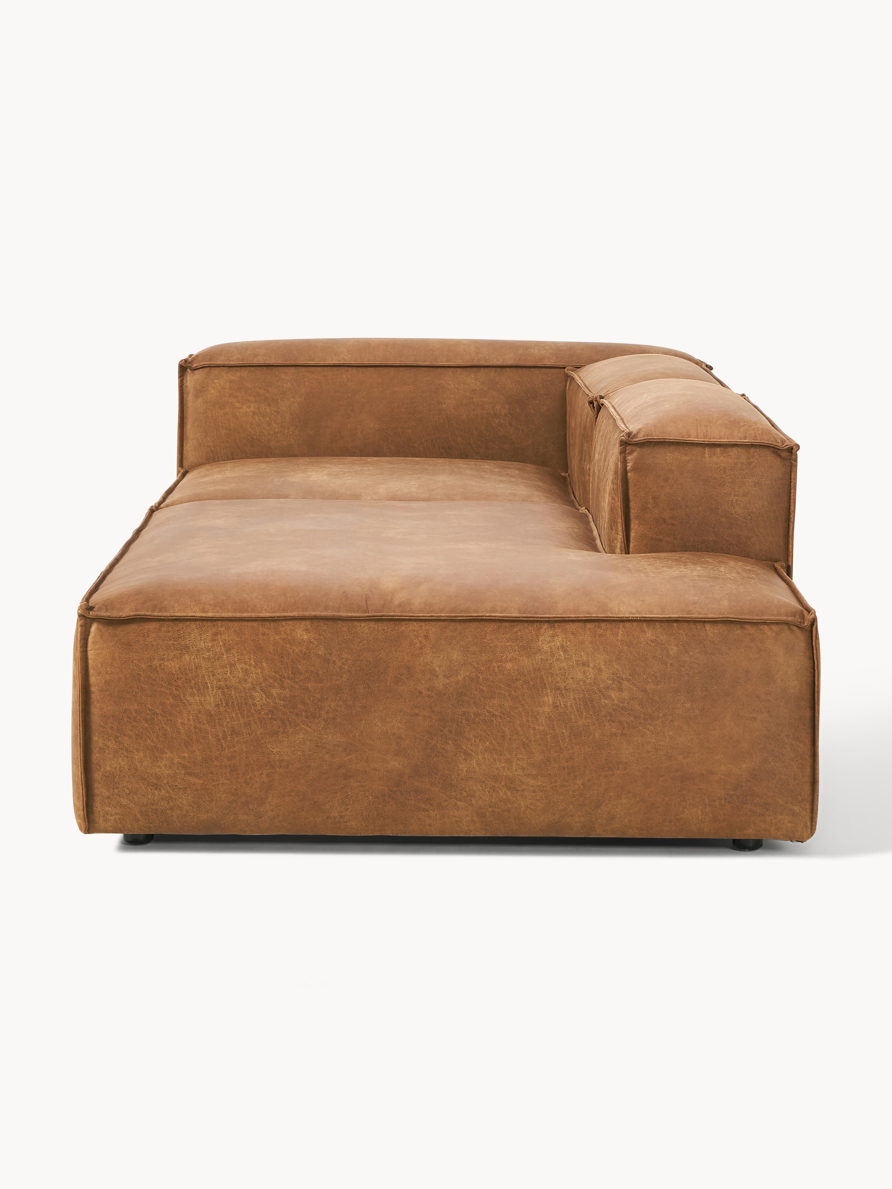 Lennon Modular Leather Ottoman