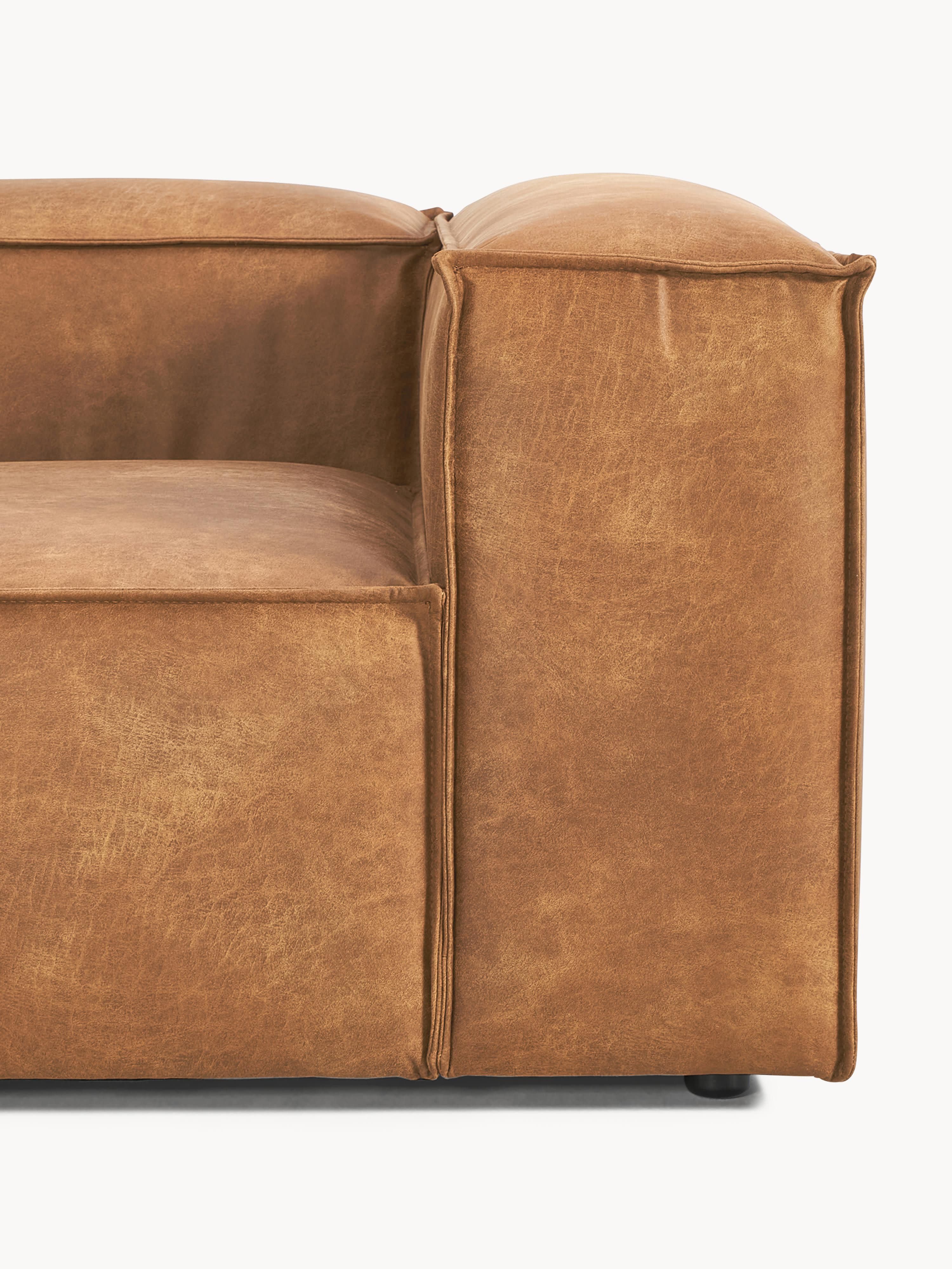 Lennon Modular Leather Ottoman
