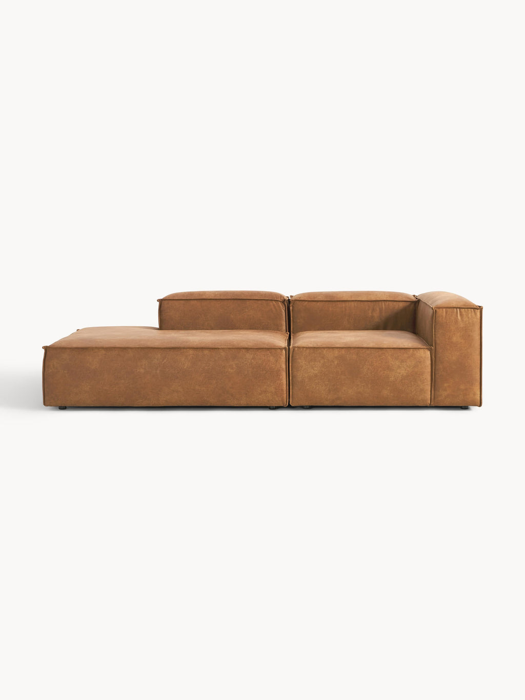 Lennon Modular Leather Ottoman