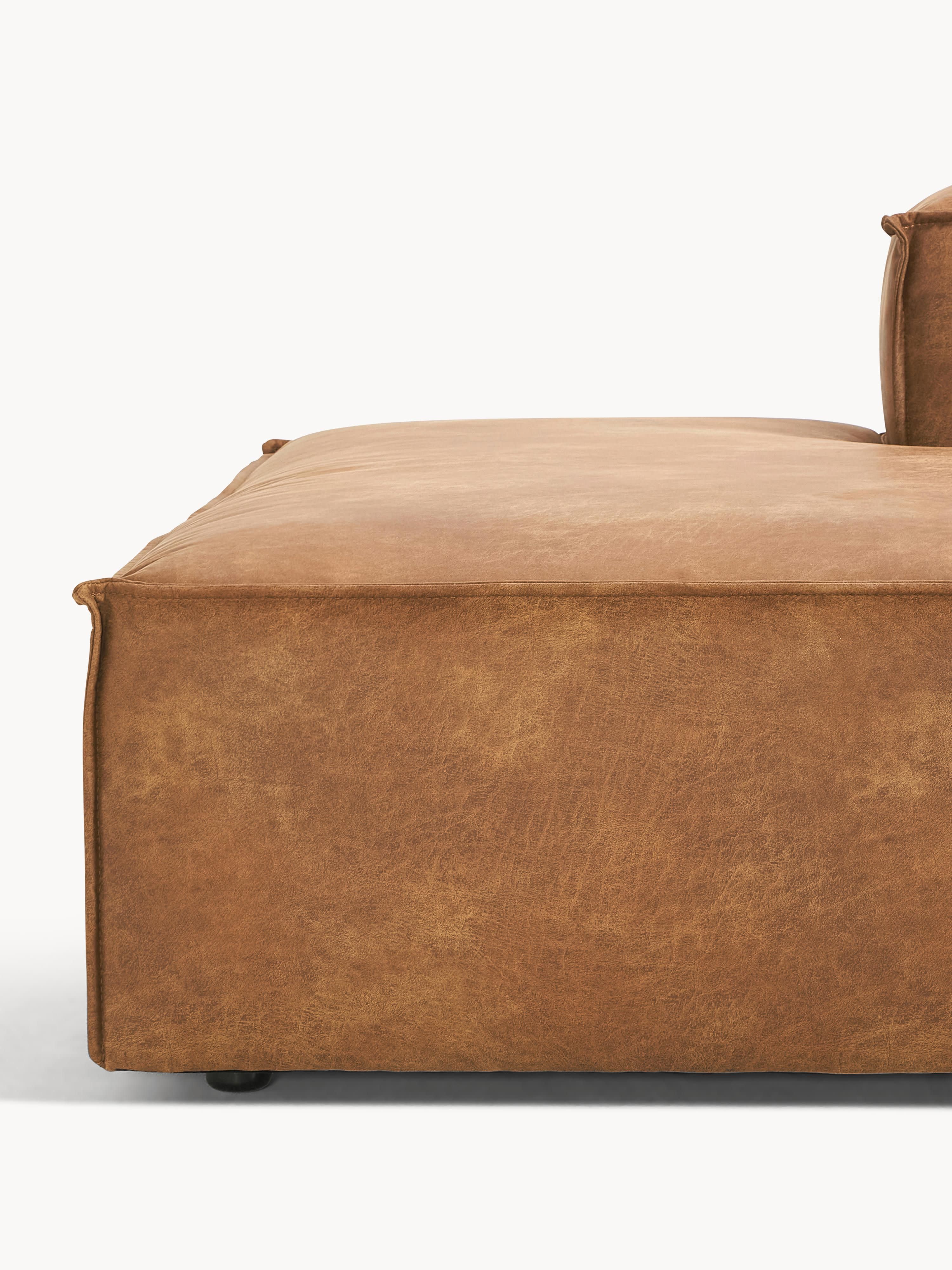 Lennon Modular Leather Ottoman