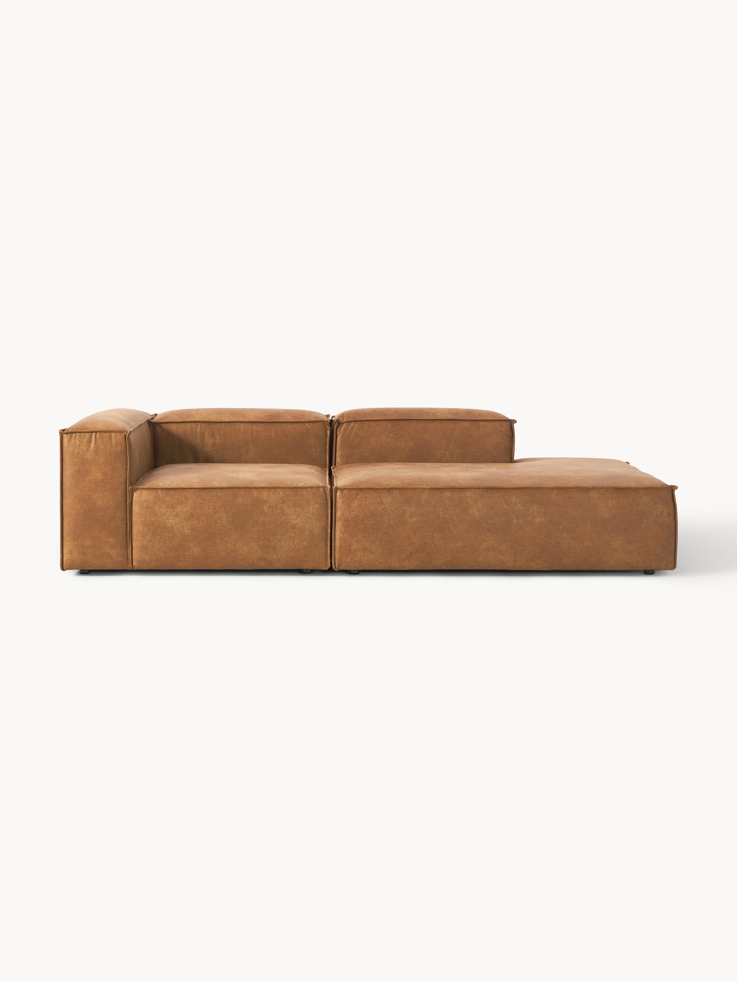 Lennon Modular Leather Ottoman