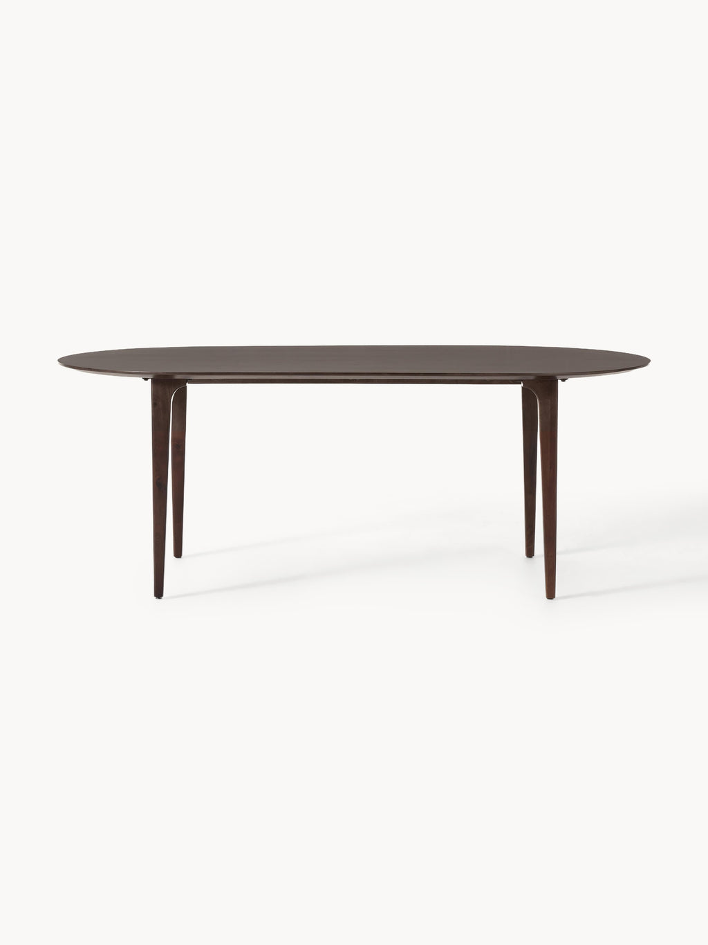 Archie Oval Mango Wood Dining Table, 200 x 100 cm
