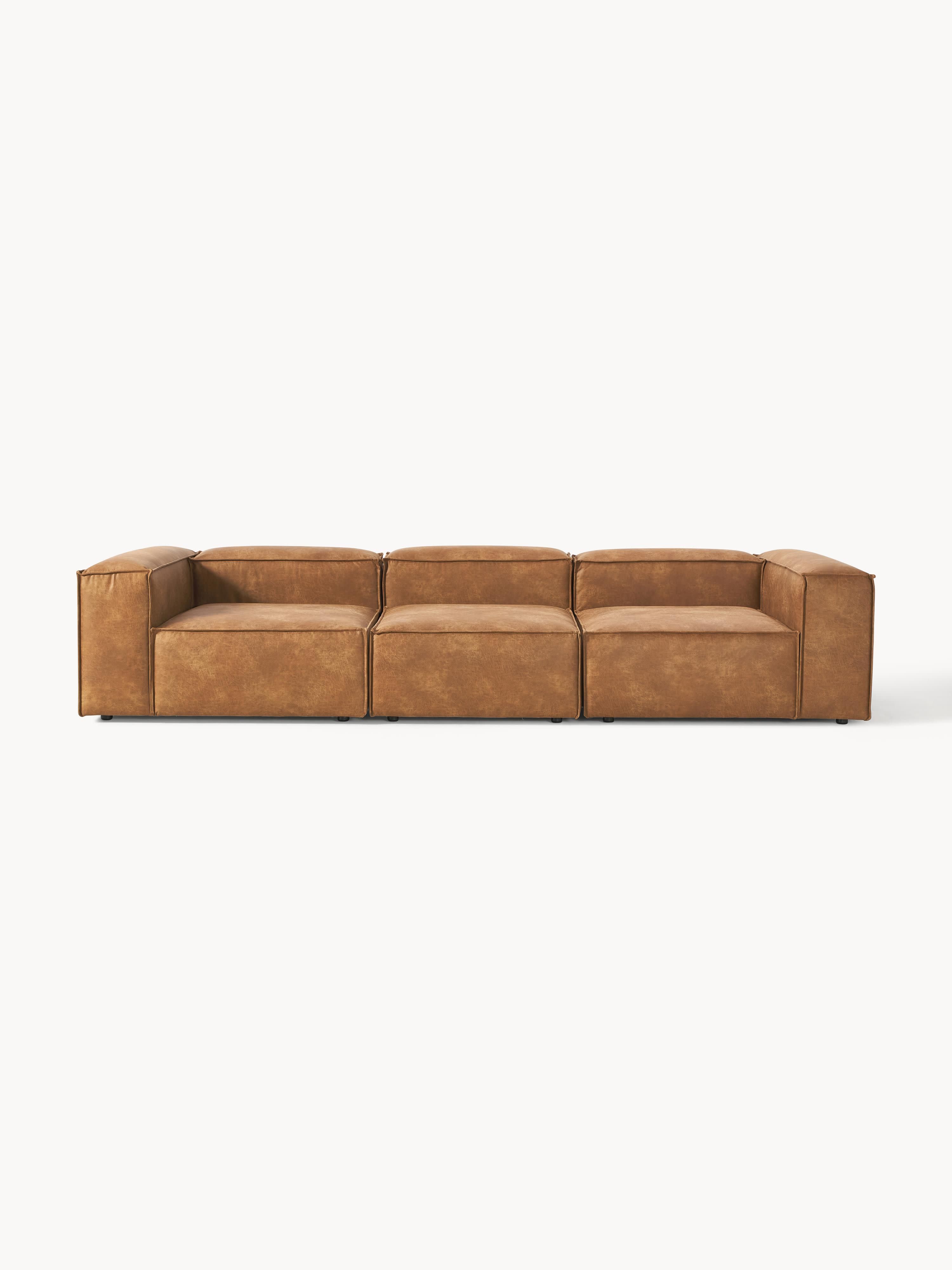 Lennon Modular Leather Sofa (4-seater)