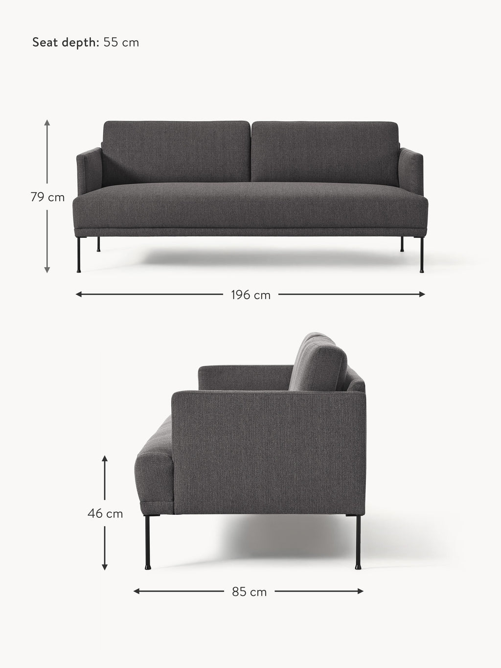 Fluente Sofa (3-seater)