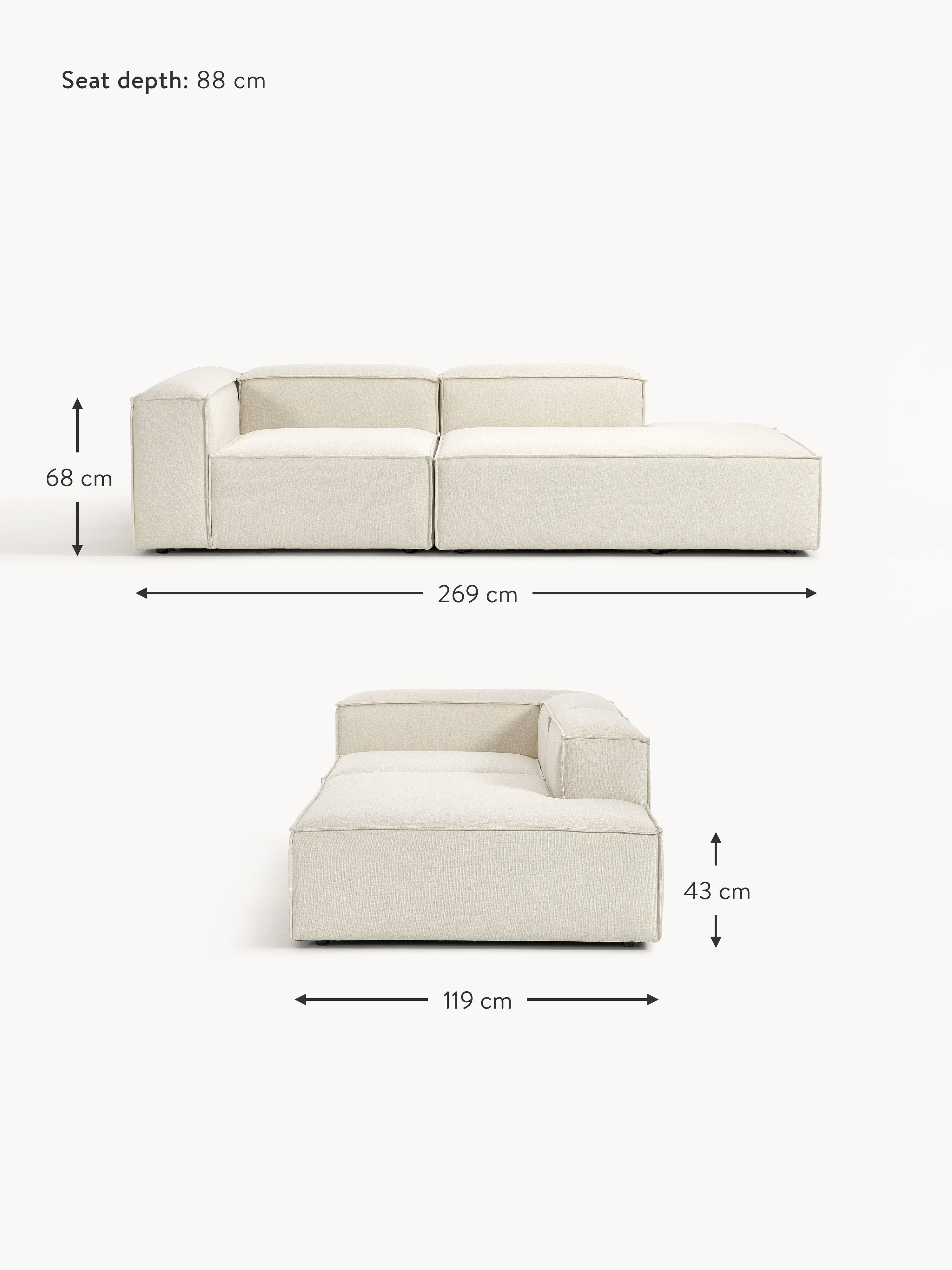 Lennon Modular Ottoman