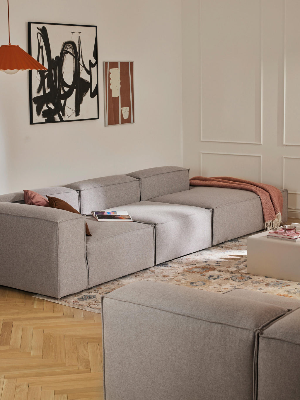 Lennon XL Modular Ottoman