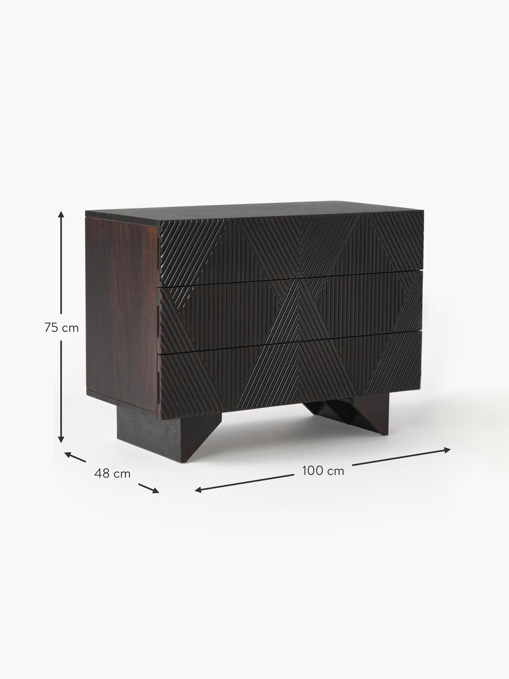 Louis Mango Wood Dresser