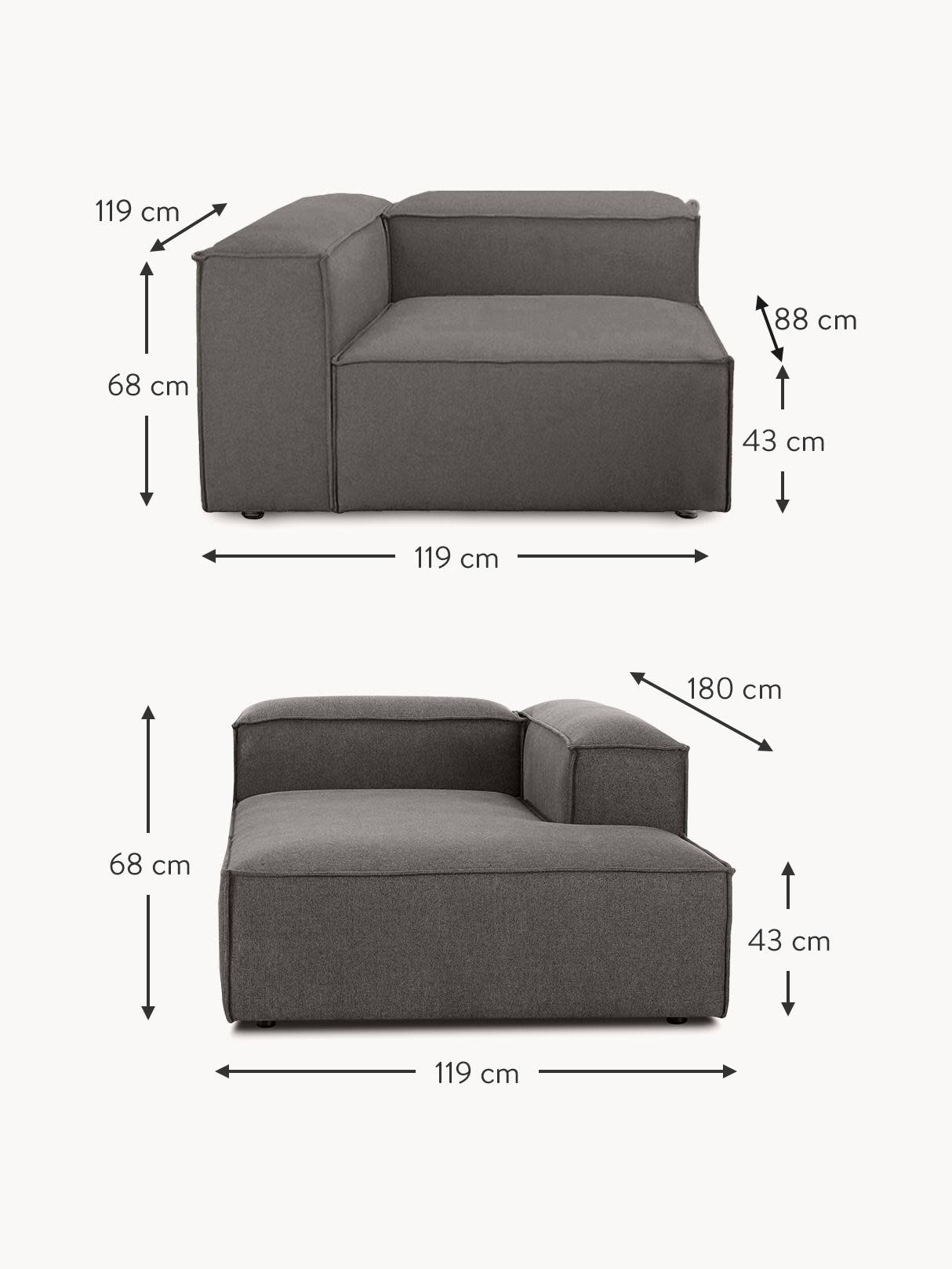 Lennon Modular Corner Sofa (3-seater)