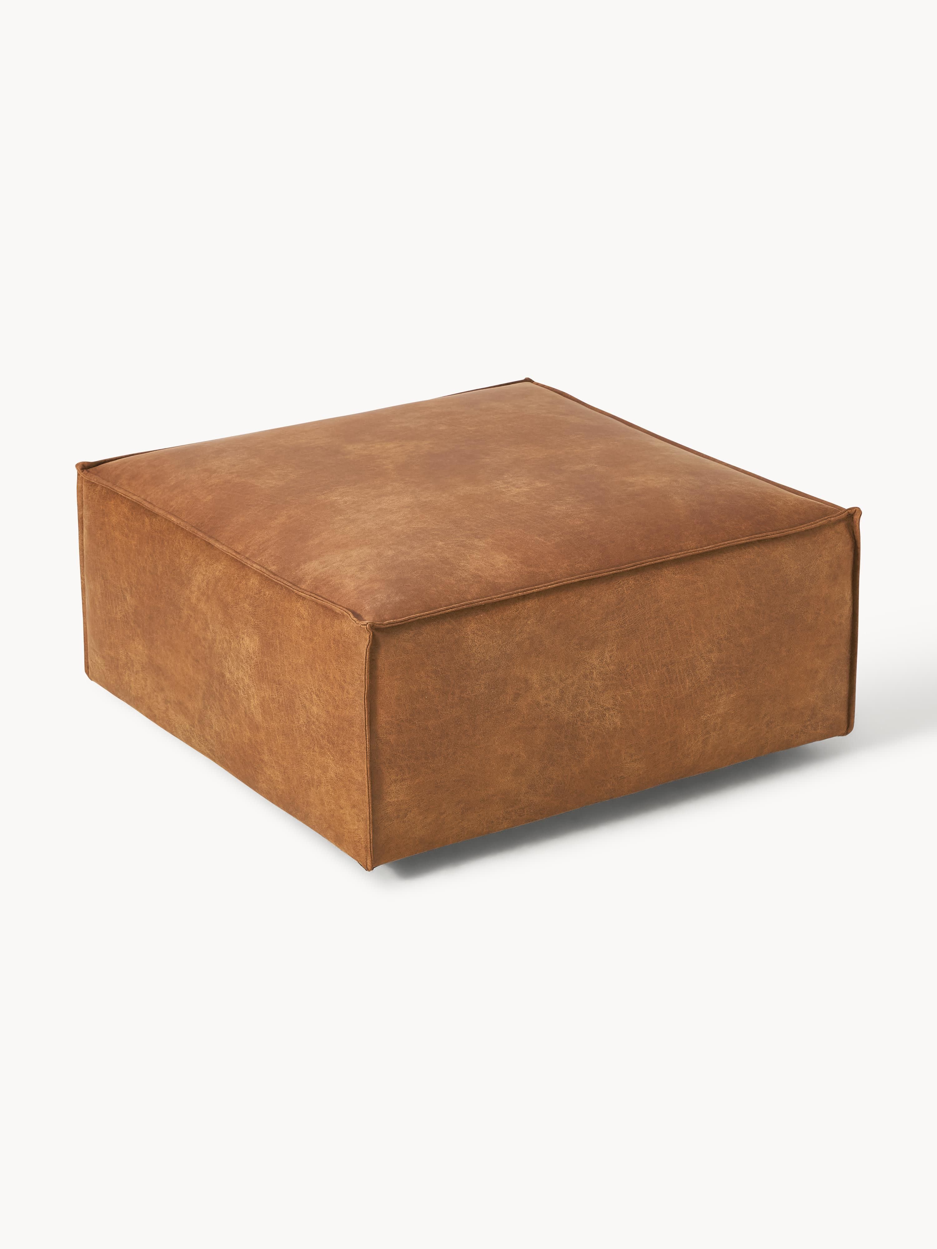 Lennon Leather Ottoman