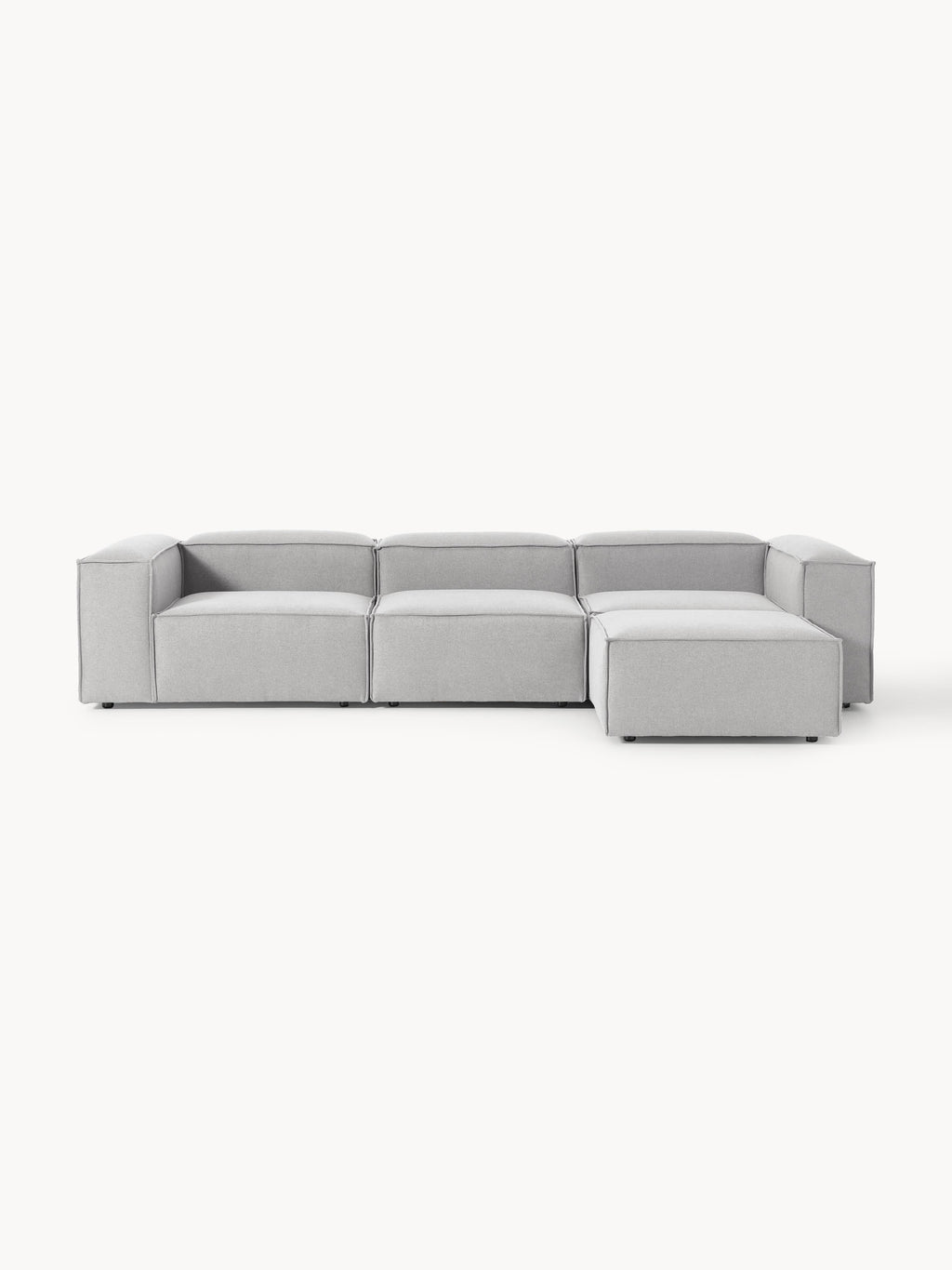 Lennon Modular Sofa (4-seater) with Ottoman (left/right)